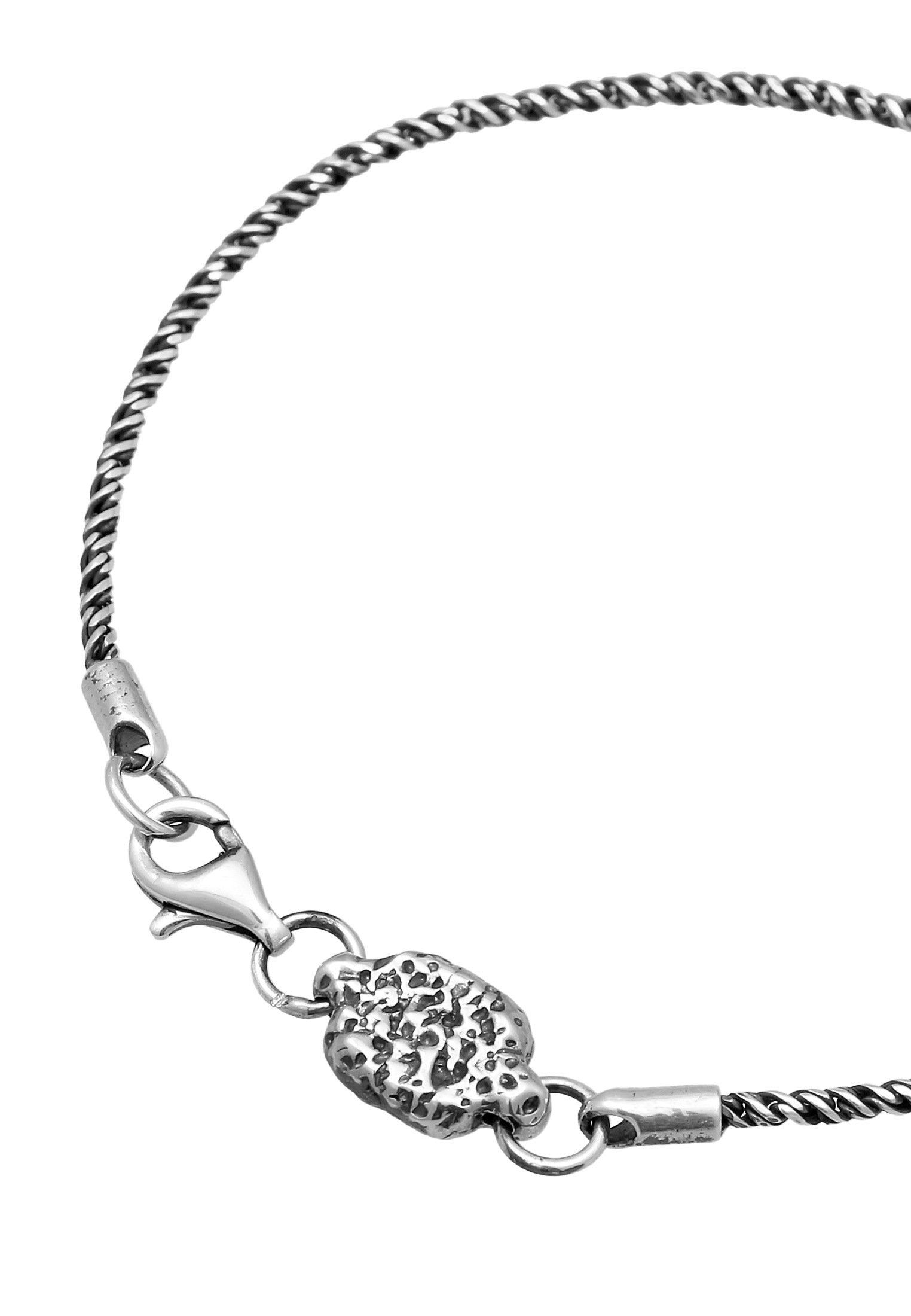 HAZE & GLORY Armkette »Armband Day To Day Kordelkette 925 Silber«