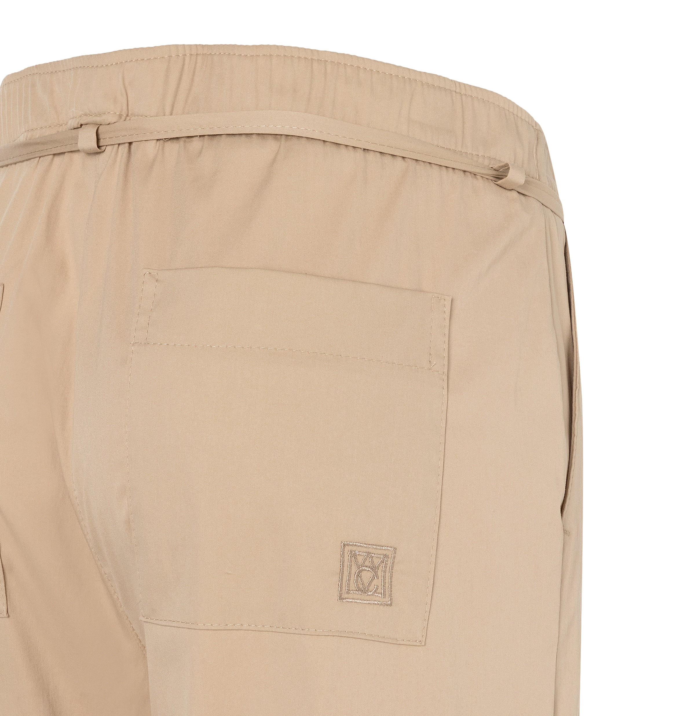 MAC 7/8-Hose »CHIARA BELT cropped«  Wide Fit, mit geradem, weitem Bein