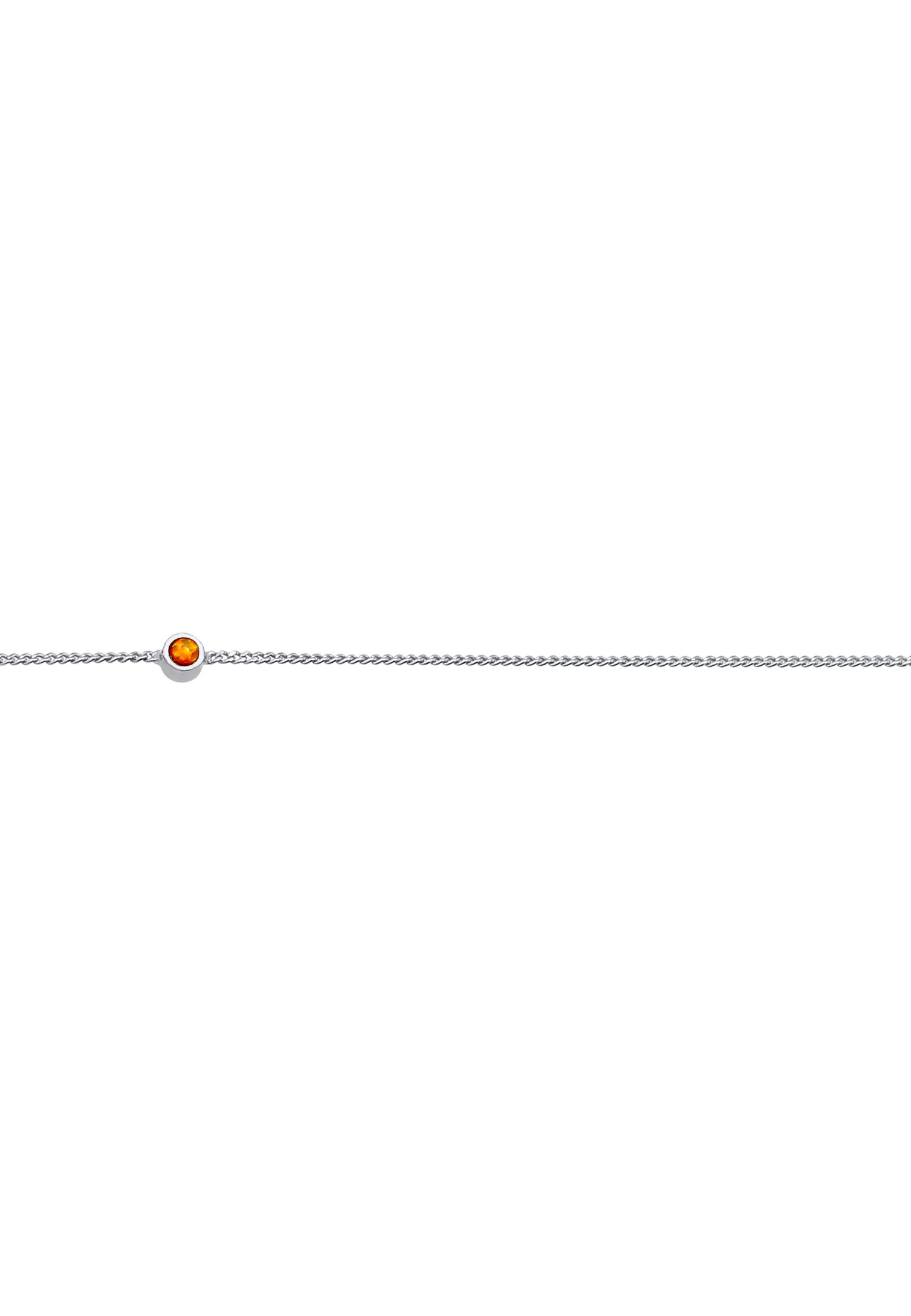 Elli Choker »Halskette Choker Synthetischer Opal Anhänger Trend 925 Silber«