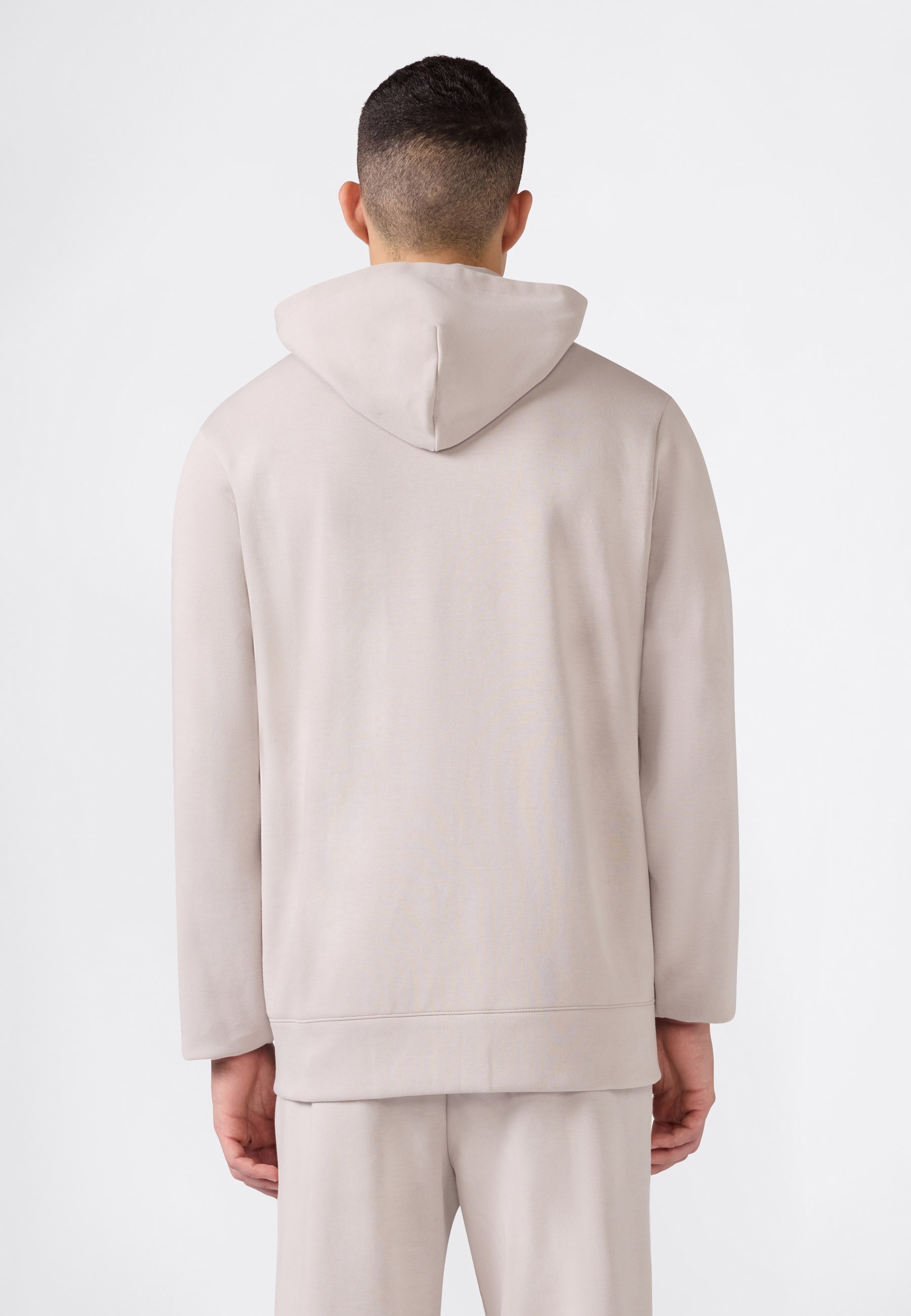 Champion Sweatjacke mit Kapuze, formstabile Optik, aus Baumwollmischung