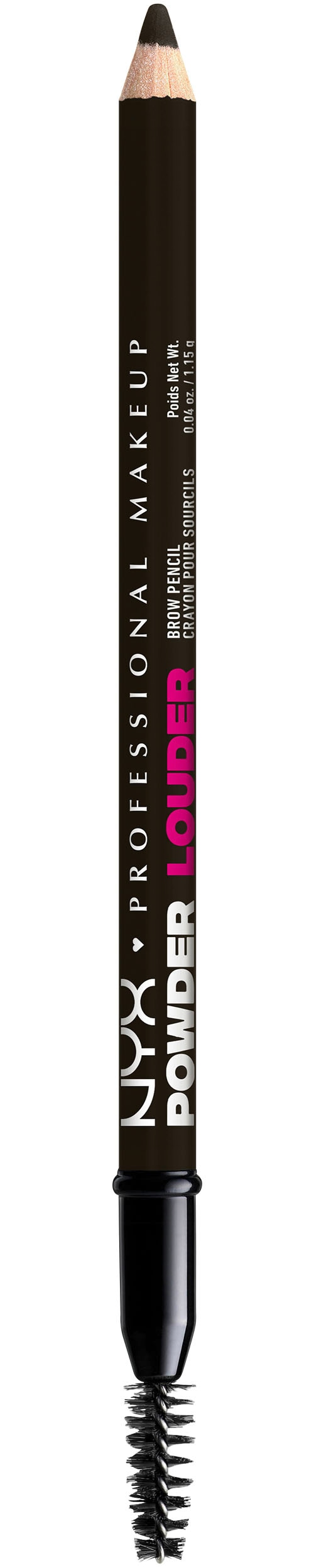 NYX Augenbrauenpflege »Makeup Powder Louder Brow Pencil«, mit Mikrofiber