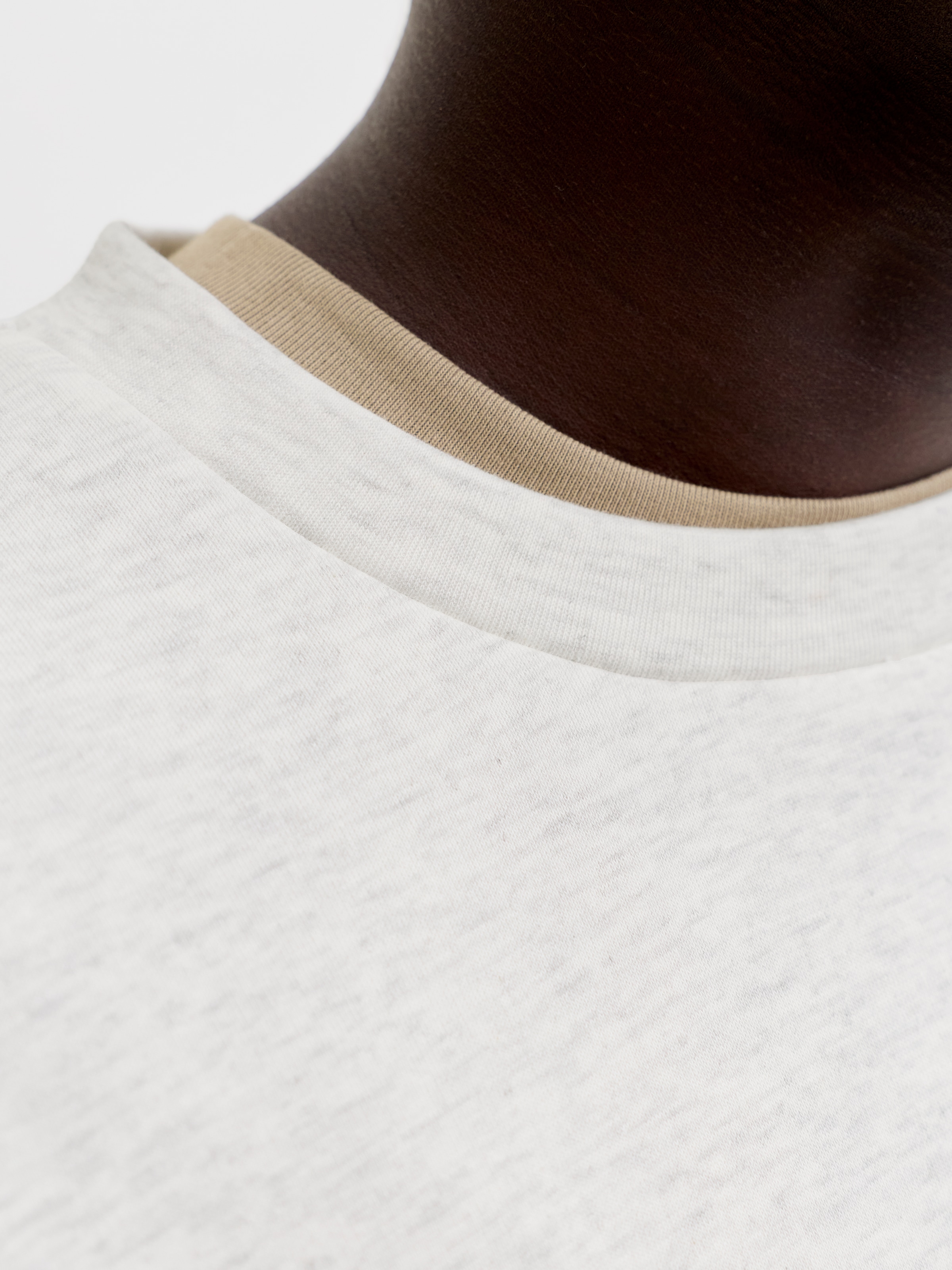 Jack & Jones Sweatshirt »JJEBARRON SWEAT CREW NECK NOOS«, Materialmix, loose fit
