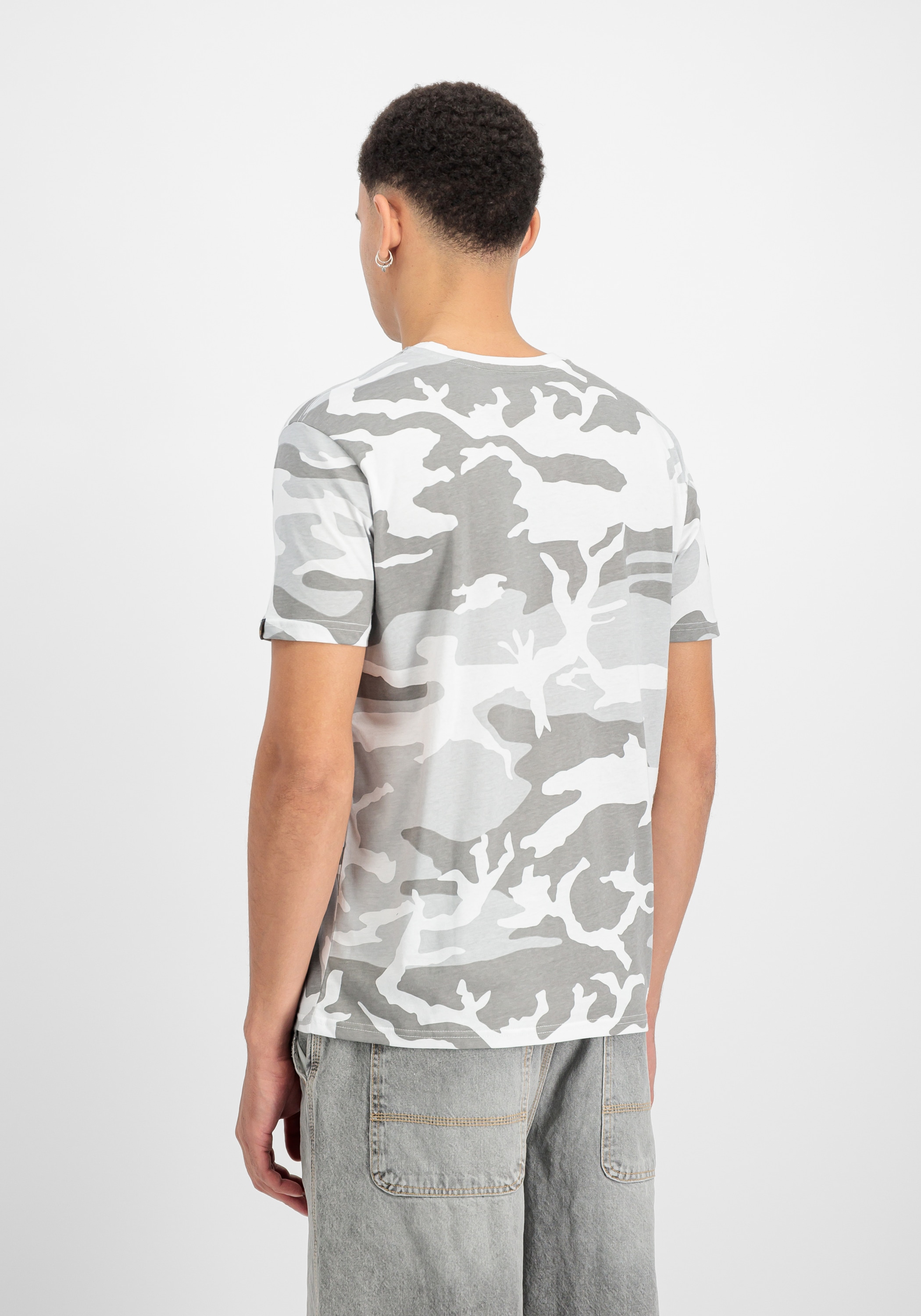 Alpha Industries T-Shirt »Alpha Industries Men - T-Shirts Basic T-Shirt BL Camo«