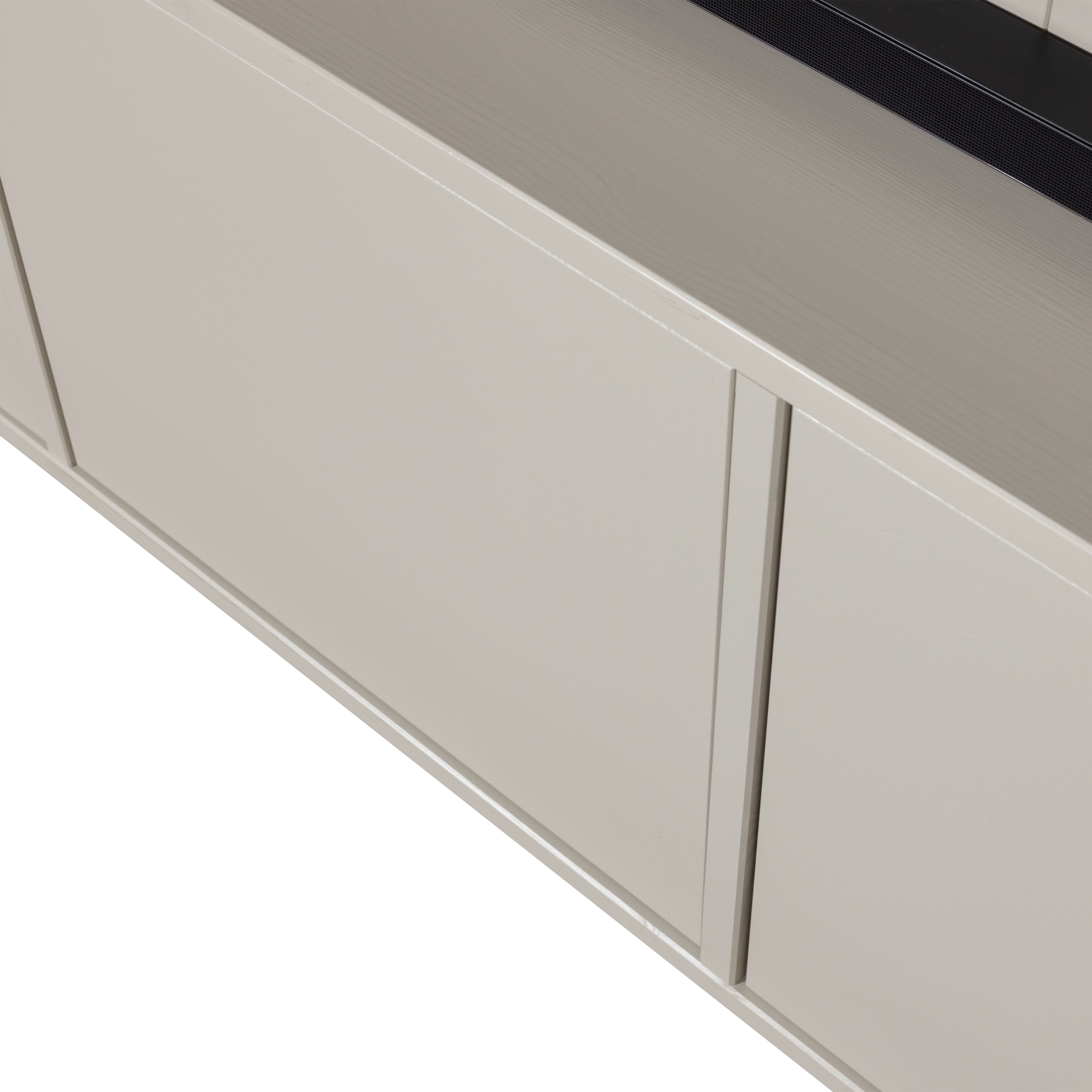 WOOOD Wohnwand »Meggy FSC®-Kiefernholz mit Druckmechanismus B 160 x D 40 x H 215 cm«