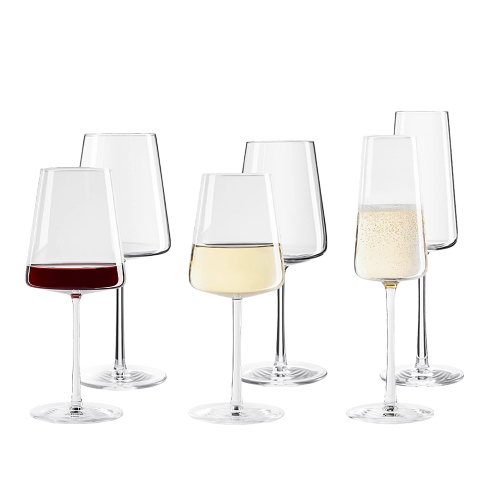 Stölzle Gläser-Set »Wein- und Sektgläser Power 6er Set transparent« spülmaschinenfest, wunderbar alltagstauglich, sehr bruchsicher