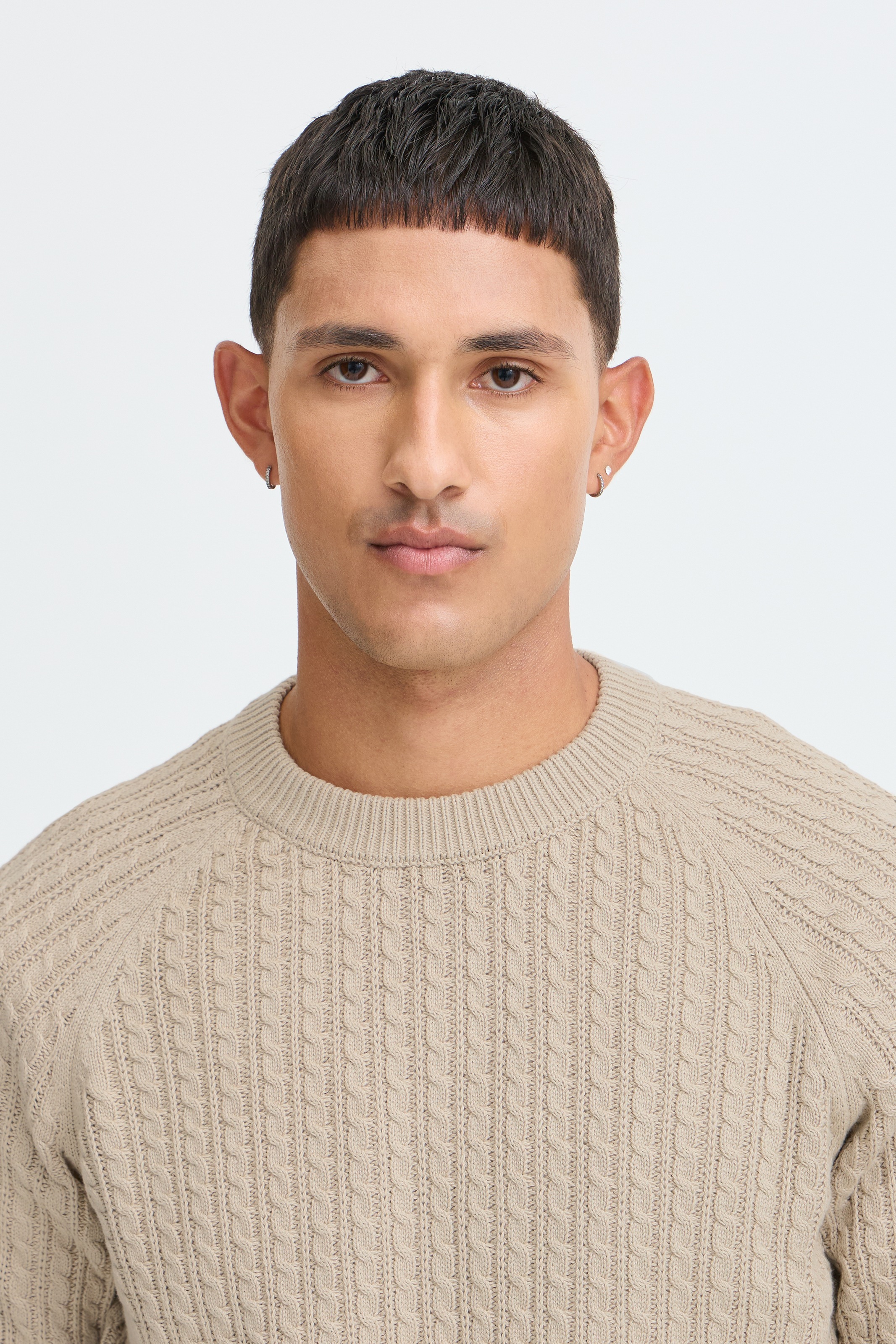 Blend Rundhalspullover »BHABALE CREW« Baumwolle, regular fit