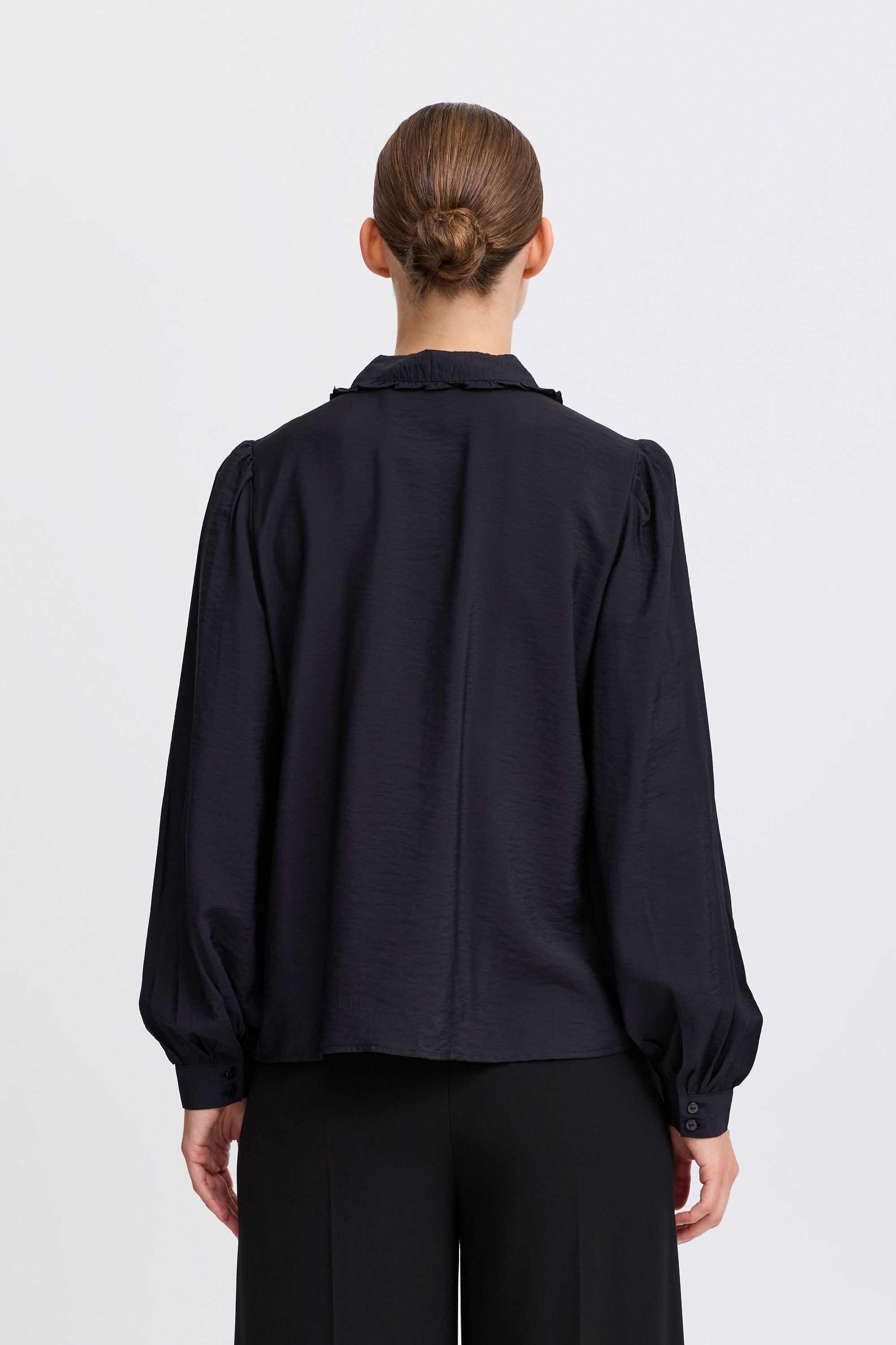 b.young Tunika »Langarmbluse BYIBINE FRILL SHIRT«