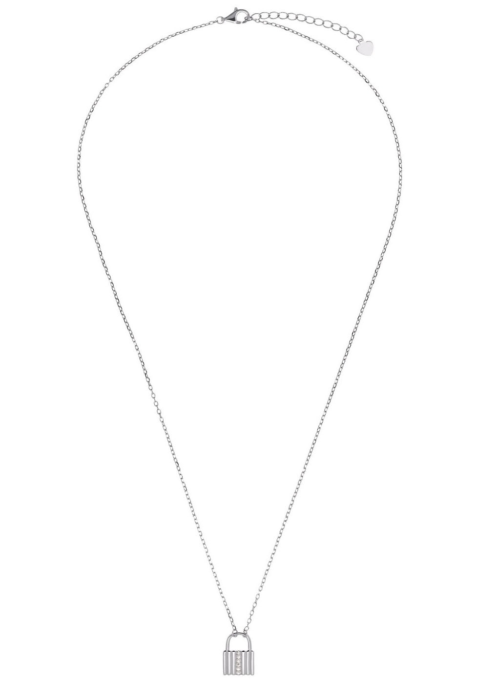 Amor Kette mit Anhänger »2034774, 2034903«, mit Zirkonia (synth.)