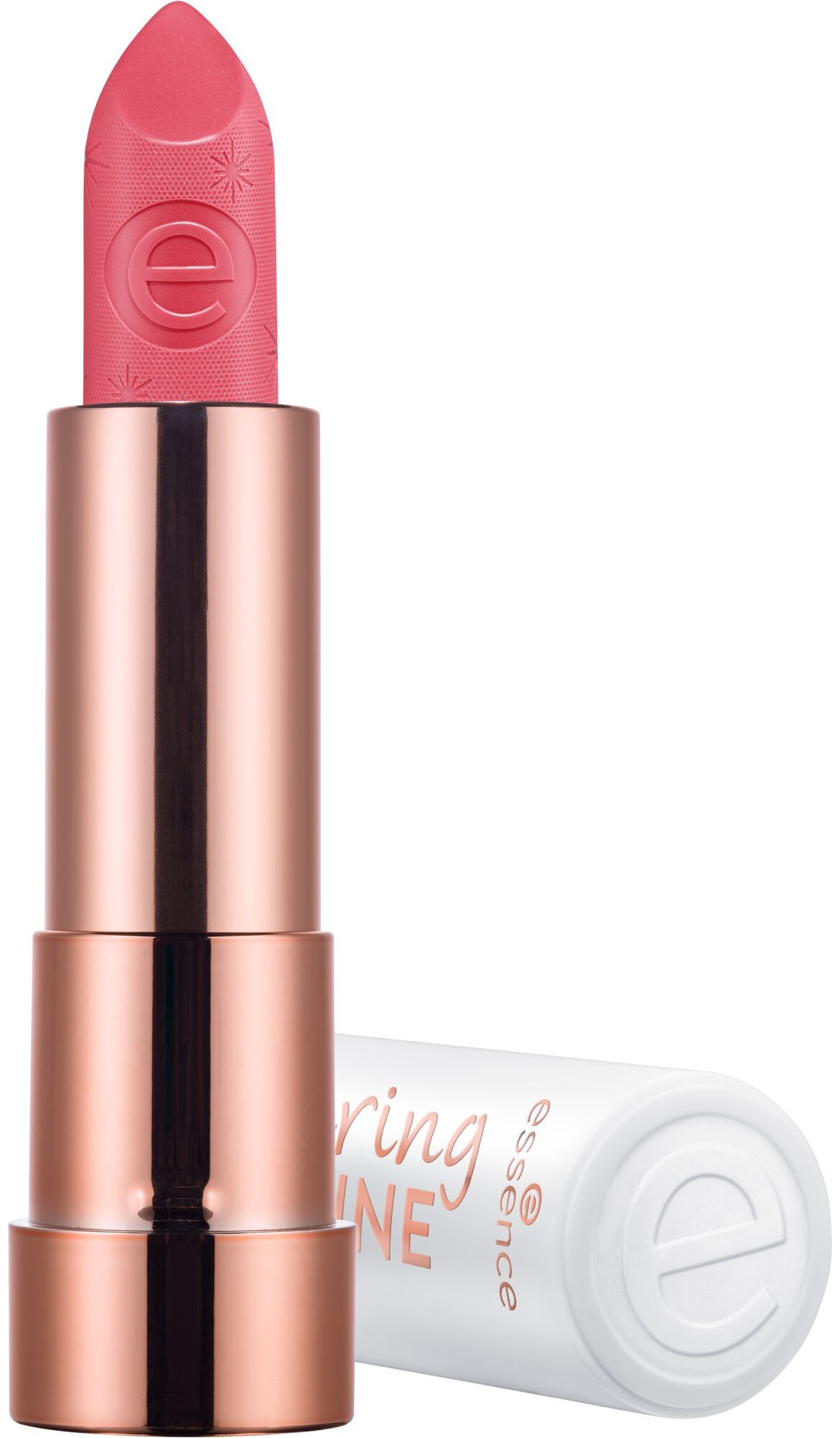 Essence Lippenstift »caring SHINE vegan collagen lipstick«, (3er Pack), mit Hyaluronsäure