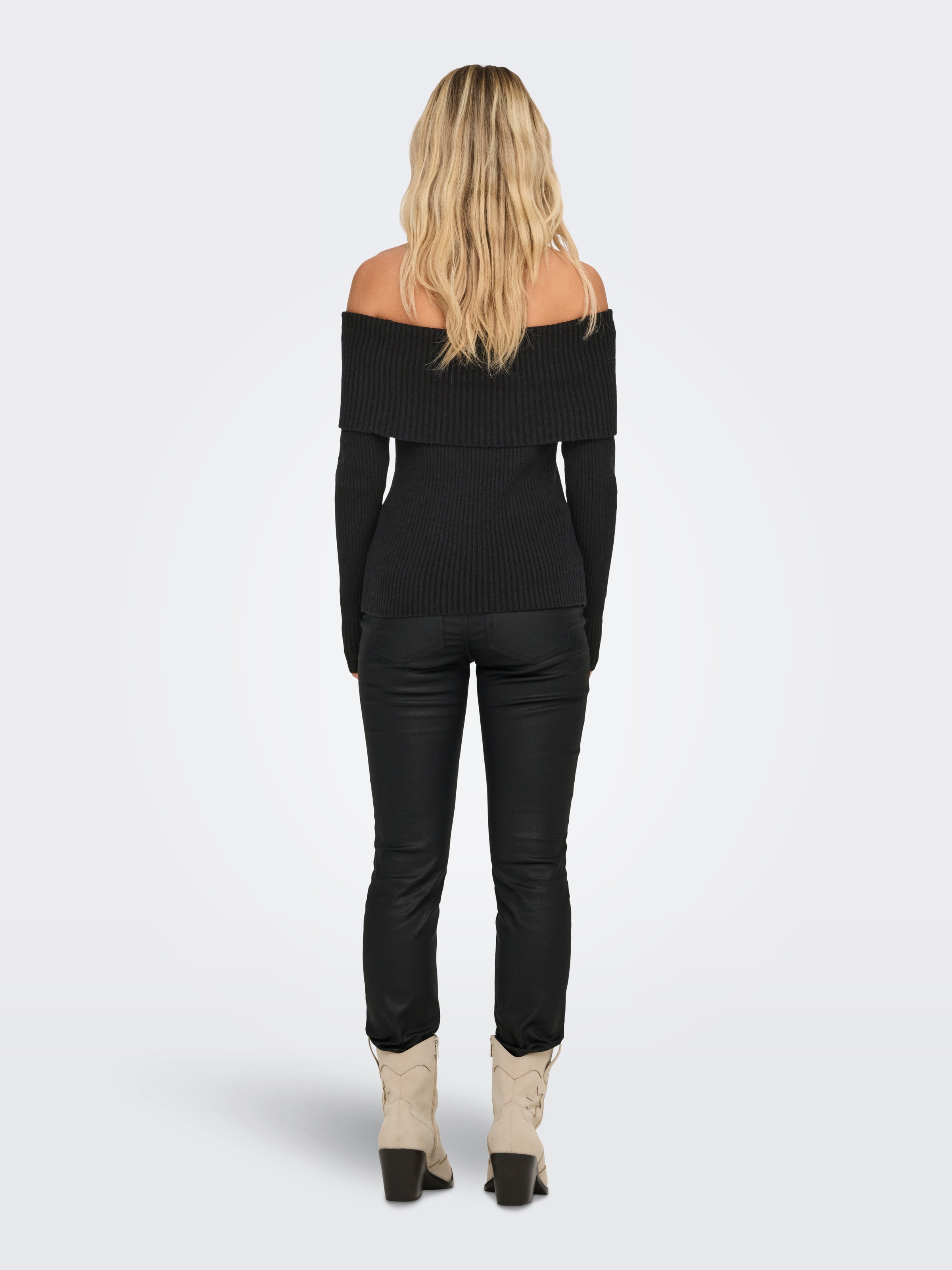ONLY Strickpullover »ONLKATIA LS OFF SHOULDER KNT«