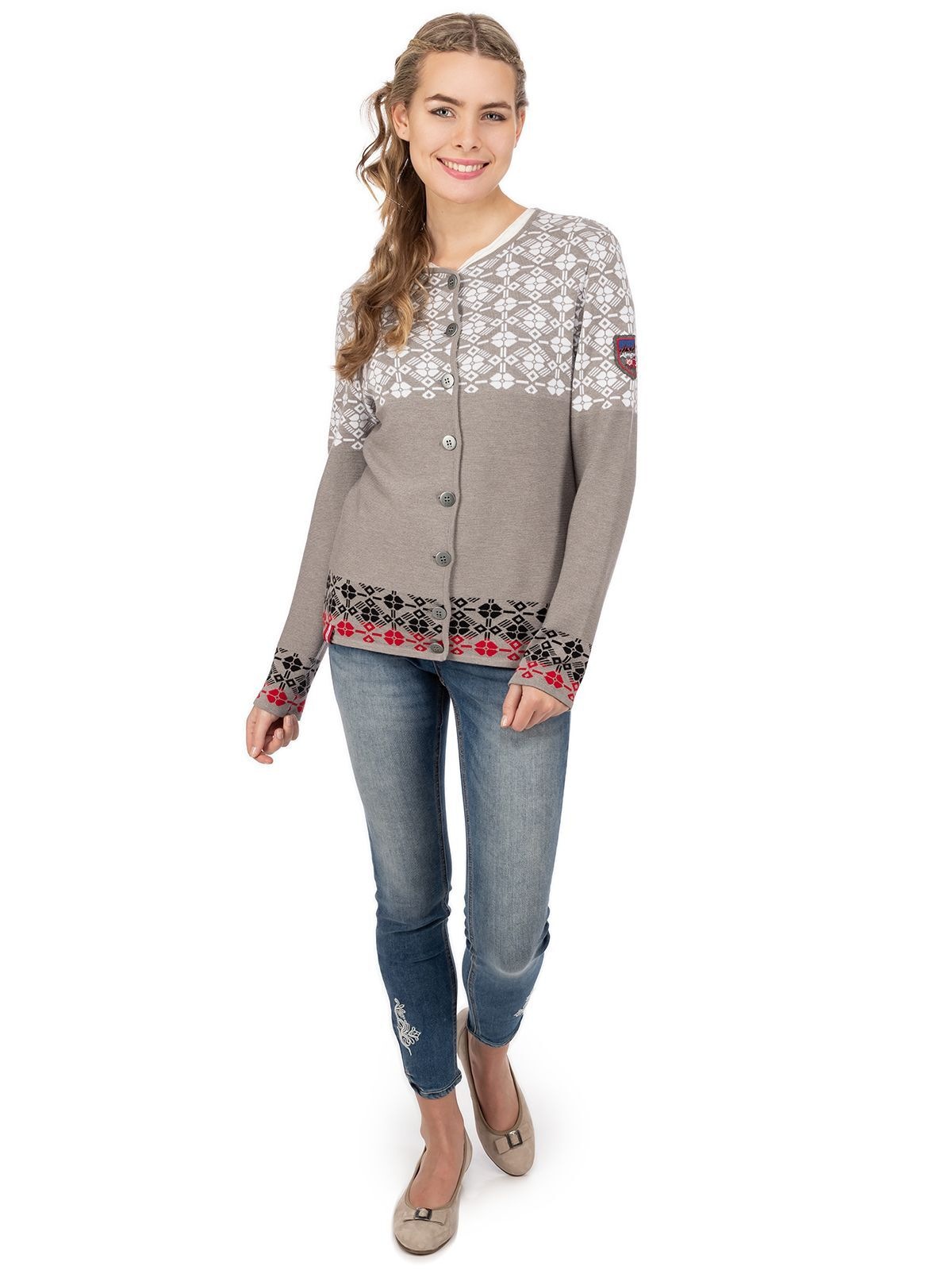 Almgwand Strickjacke »Strickjacke EISNERALM«