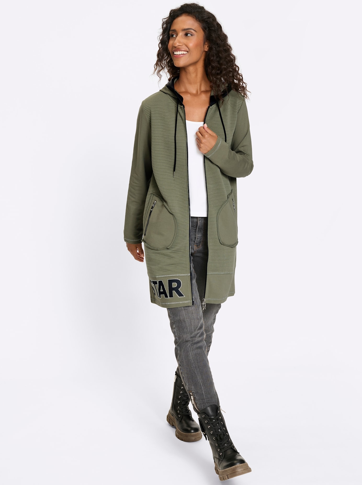 heine Shirtjacke »Shirtjacke« 1 tlg. tlg.