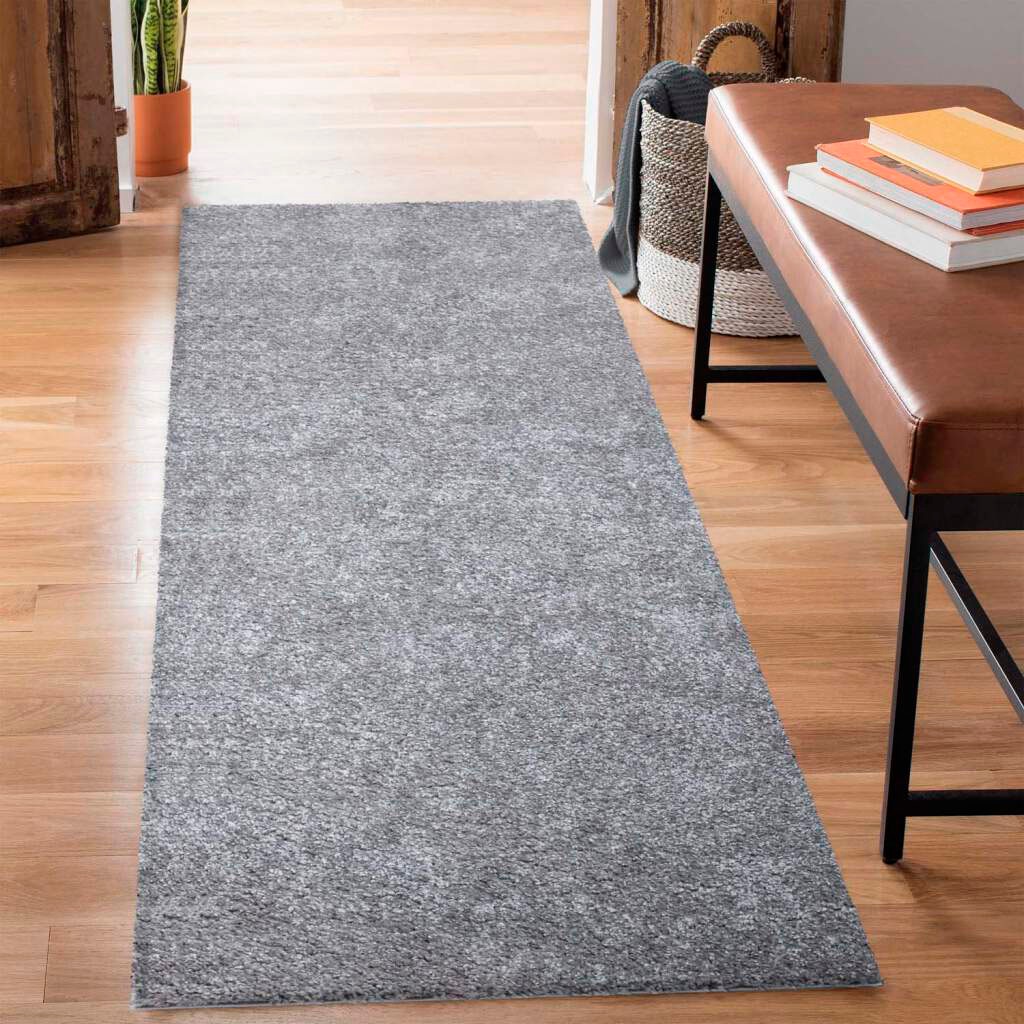 Carpet City Hochflor-Teppich »City Shaggy«, rechteckig, 30 mm Höhe, Auch als Läufer, Langflor, Uni, Shaggy, flauschig-weich