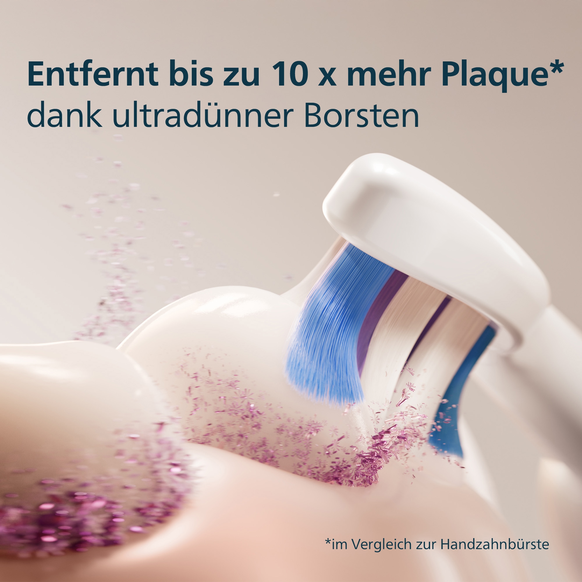 Philips Sonicare Aufsteckbürsten »S Sensitive«, für empfindliche Zähne und Zahnfleisch, für jedes Sonicare Handstück