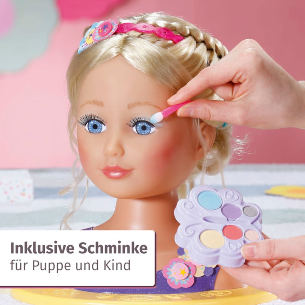 Baby Born Frisier- & Schminkkopf »Sister Styling Head, lila«