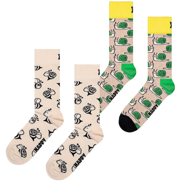Happy Socks Socken, (2 Paar), Bee & Snail Socks kaufen bei OTTO