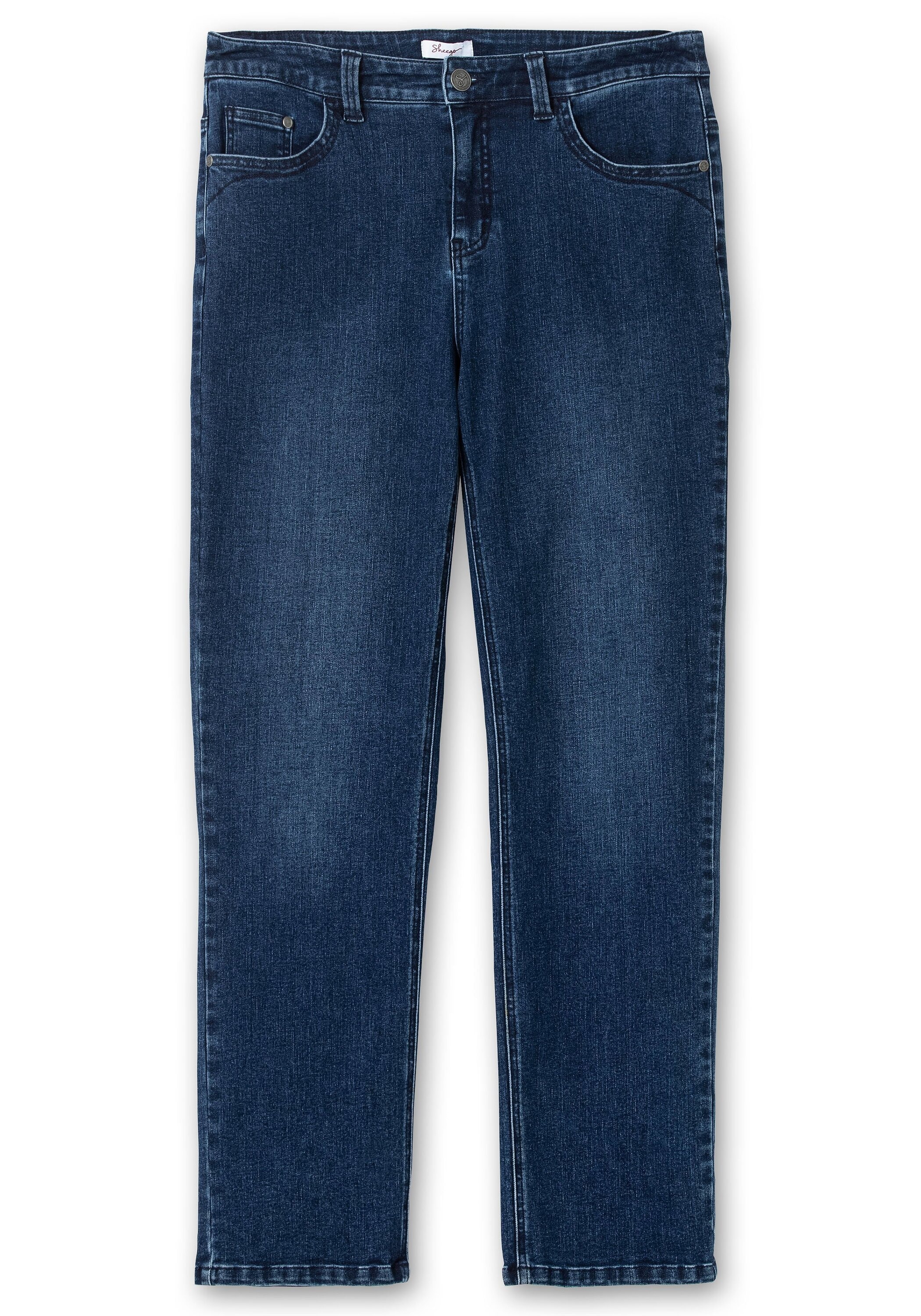 Sheego Stretch-Jeans »Gerade Jeans mit funktionellen TruTemp365® Fasern«