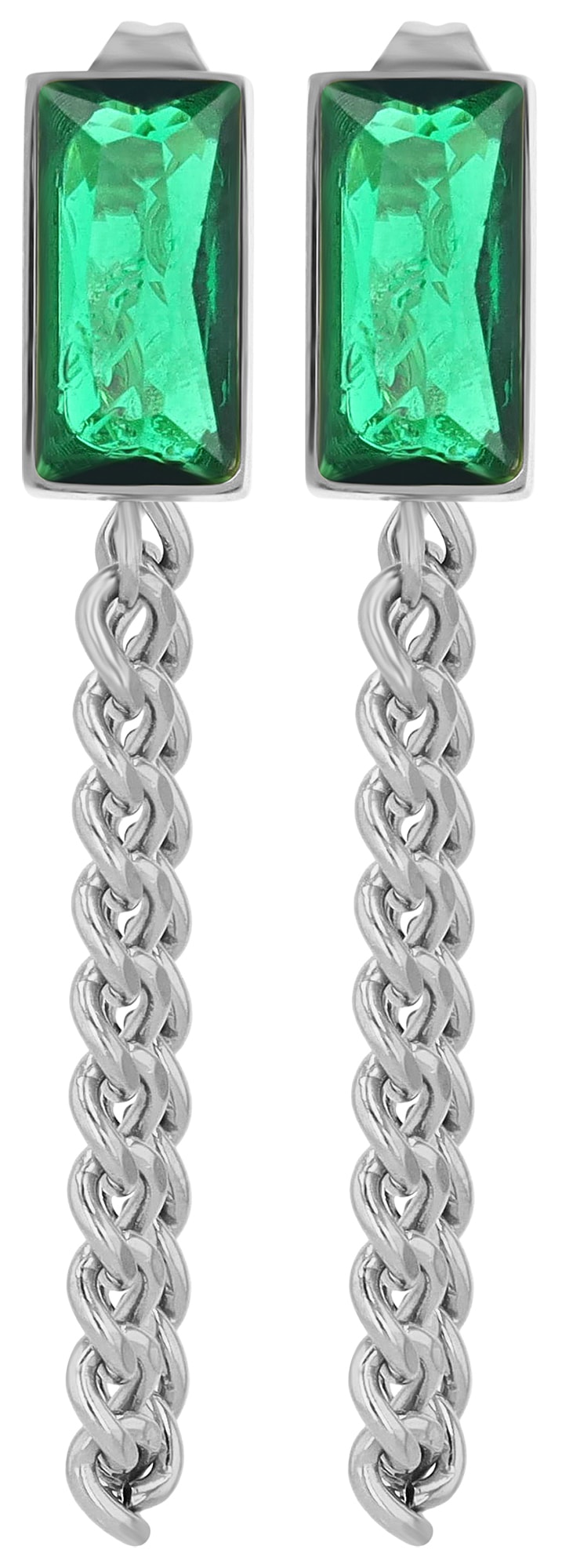 Adelia´s Paar Ohrstecker »Damen Ohrringe ¿ Ohrstecker aus Edelstahl«