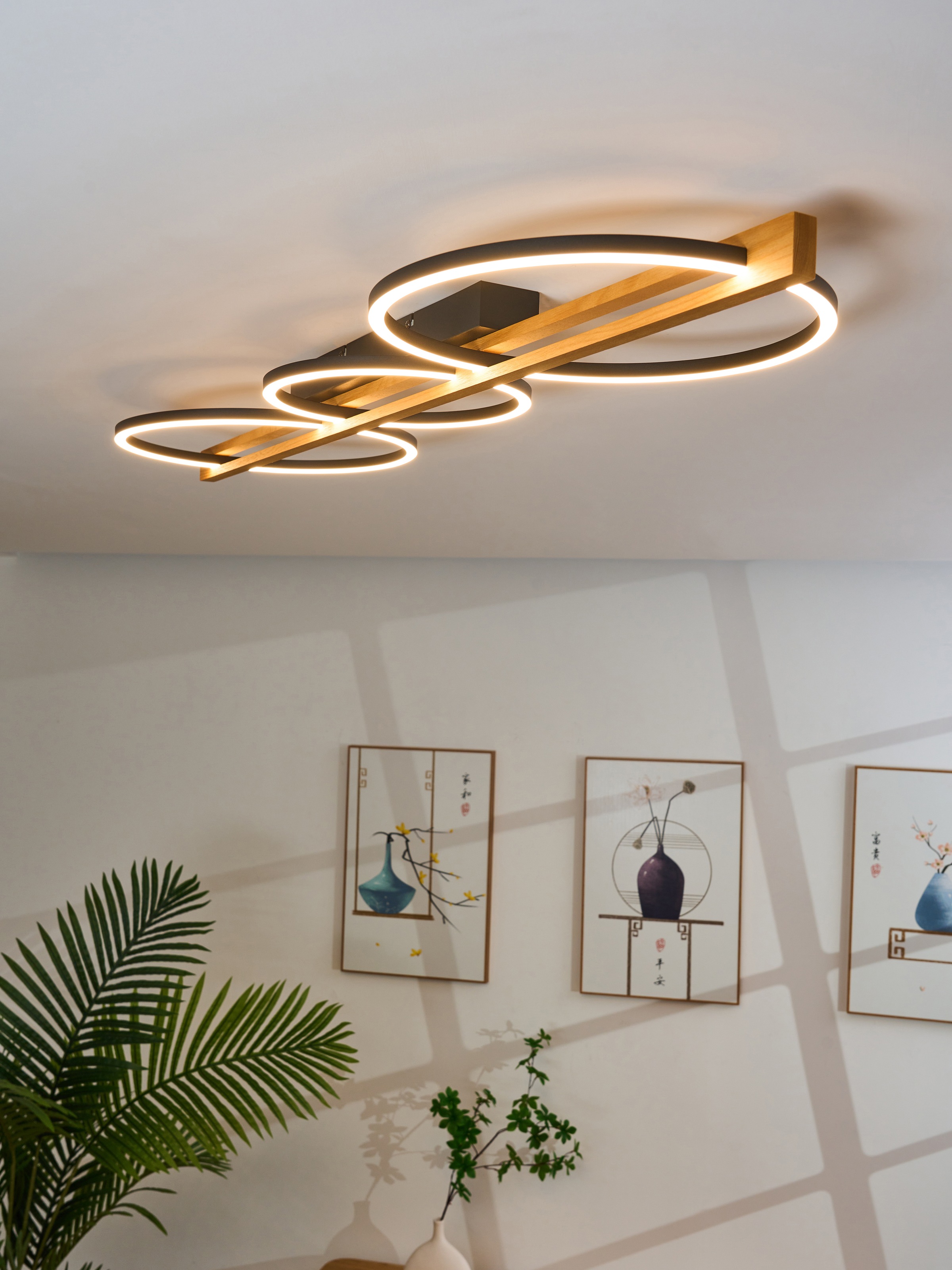 ECO-LIGHT LED Deckenleuchte »LED-Deckenleuchte TOVAK«, 3 flammig, Leuchtmittel LED-Board | LED fest integriert