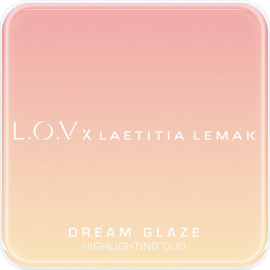 L.O.V Highlighter-Palette »L.O.V x LAETITIA LEMAK DREAM GLAZE Highlighting Duo«