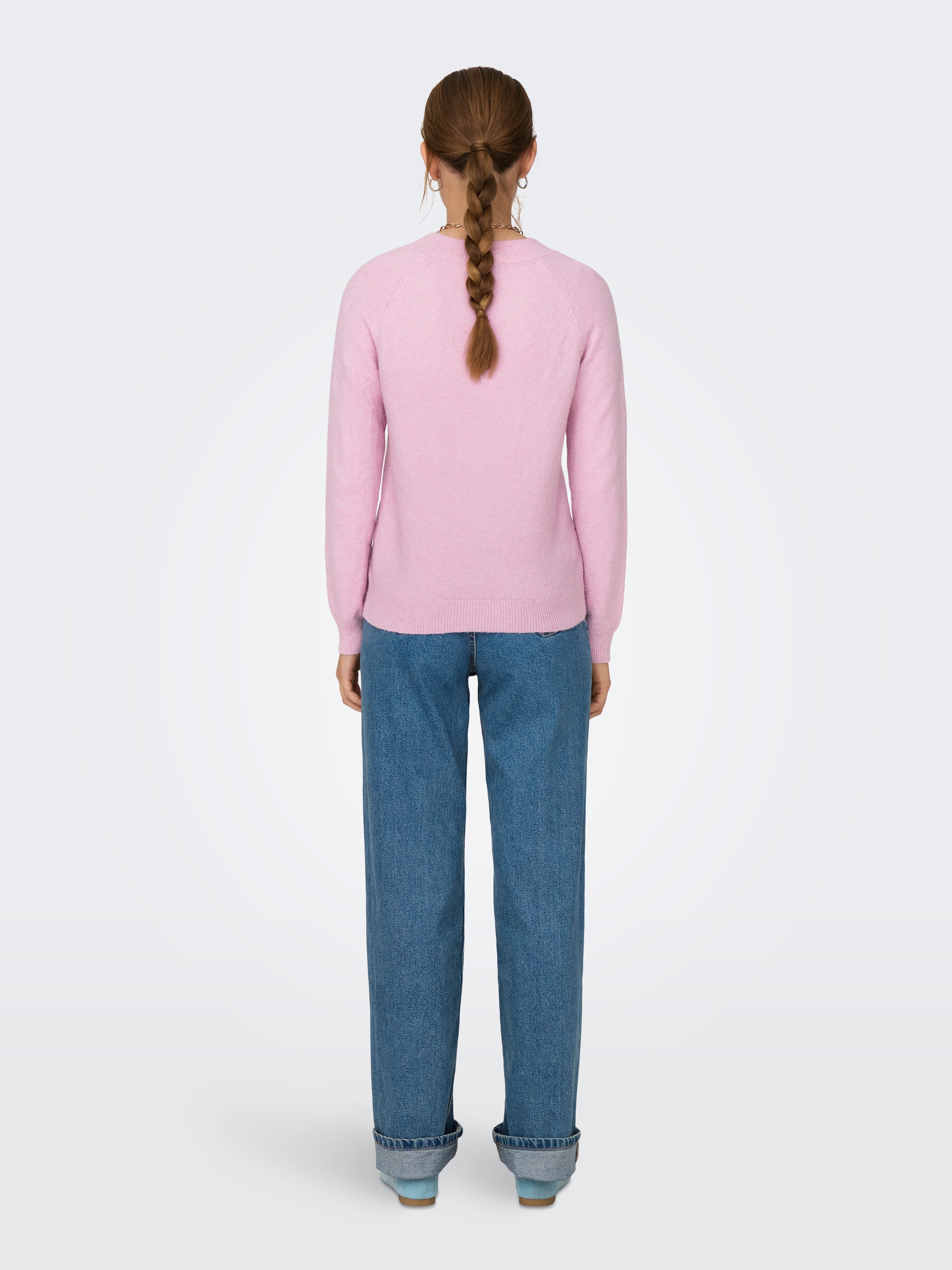 ONLY Rundhalspullover »ONLRICA LIFE L/S PULLOVER KNT NOOS«