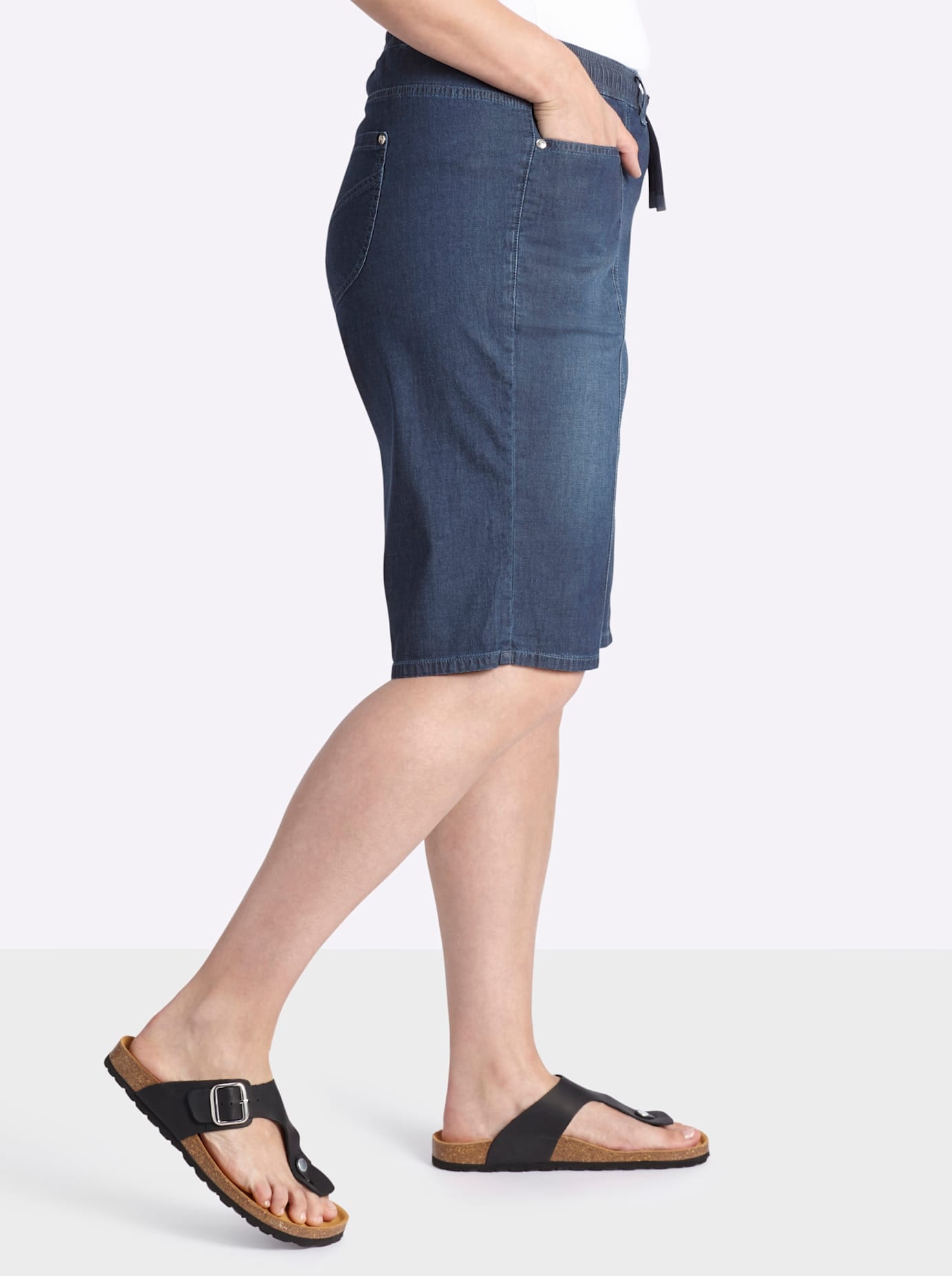 Sheego Jeansbermudas 1