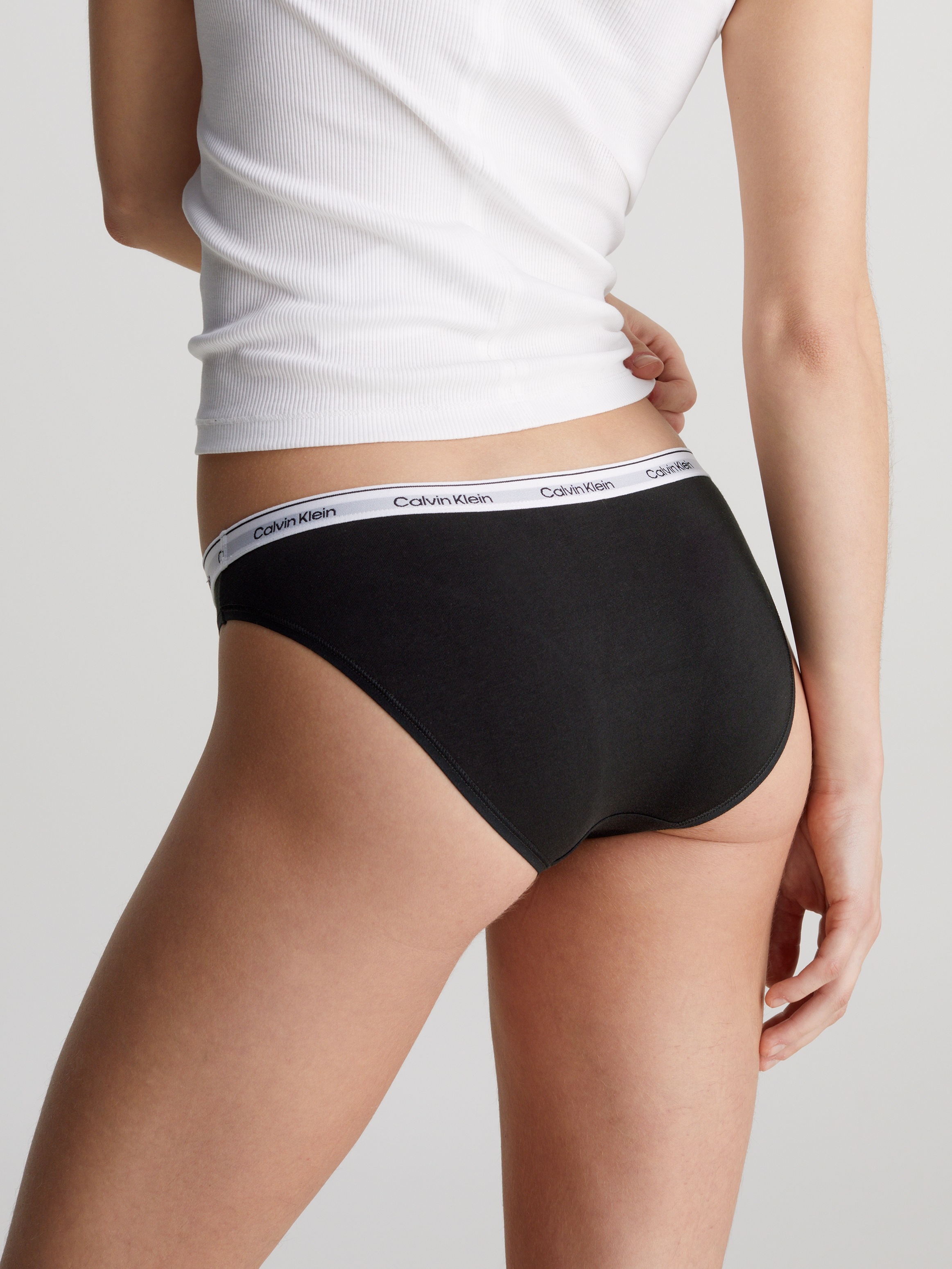 Calvin Klein Underwear Bikinislip »BIKINI (LOW-RISE)«, mit Logobund