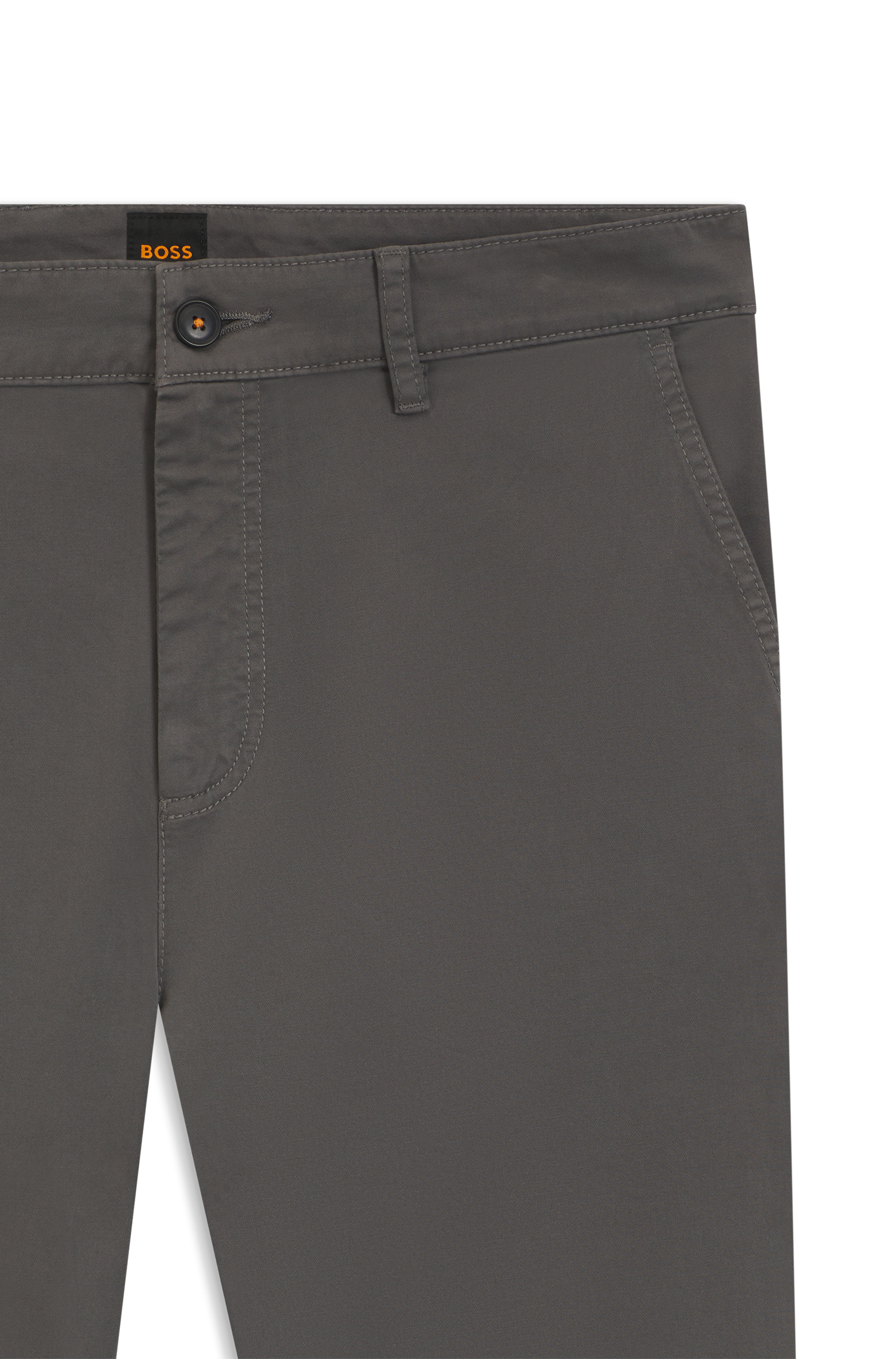 BOSS ORANGE Chinohose »tapered«, mit BOSS Logo hinten