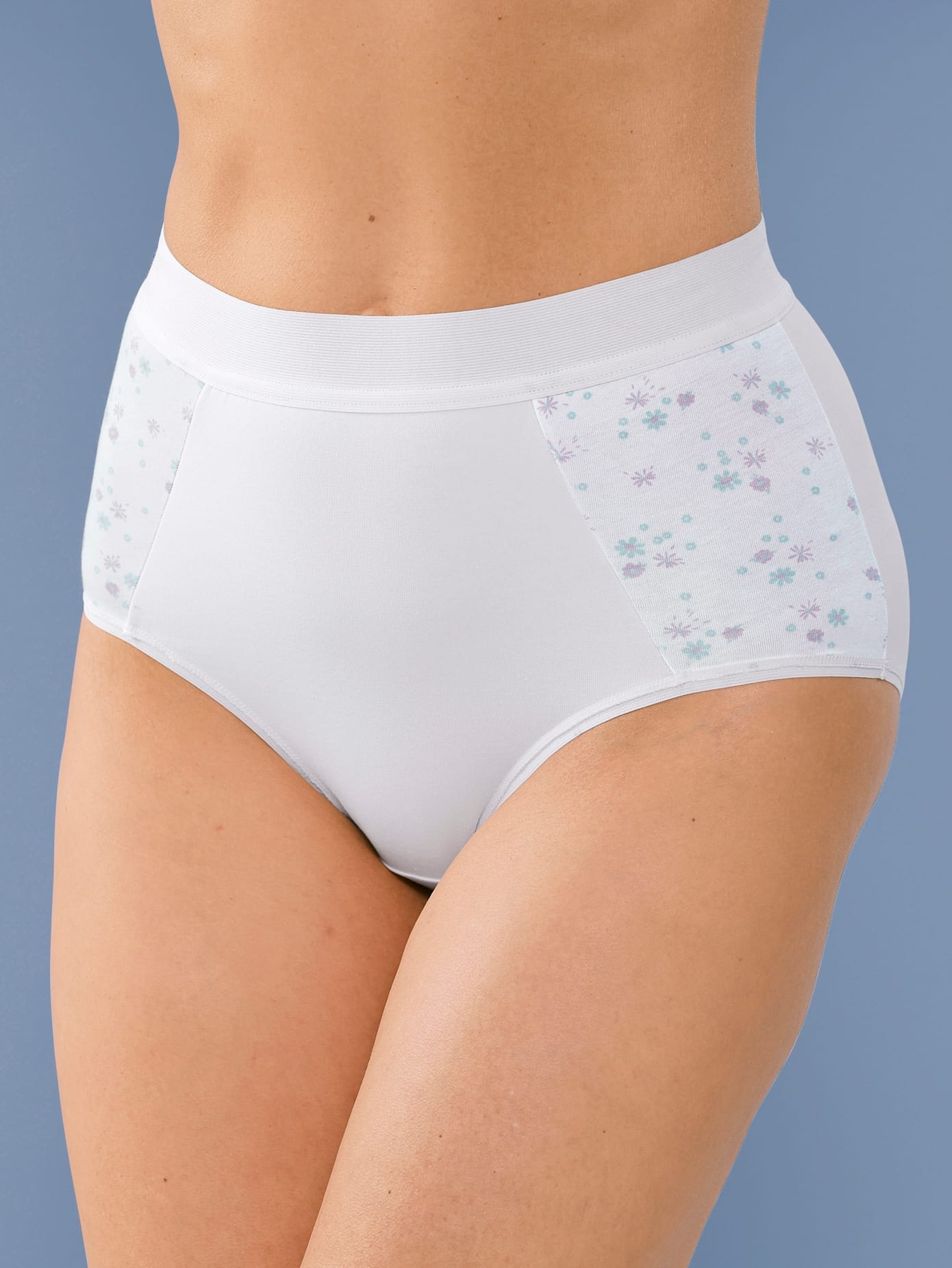 DamenFormslip3Stk.tlg. in weiß, Größe 52