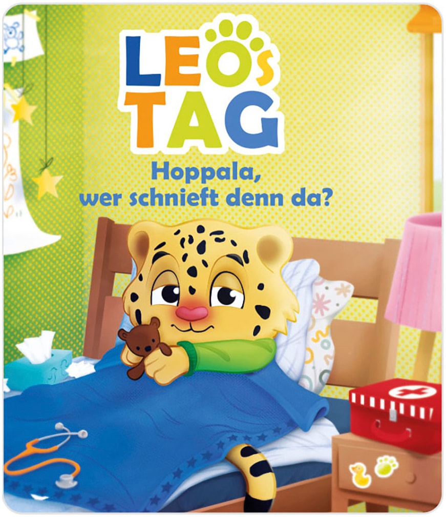 tonies Hörspielfigur »Leos Tag -  Hoppala, wer schnieft denn da?«