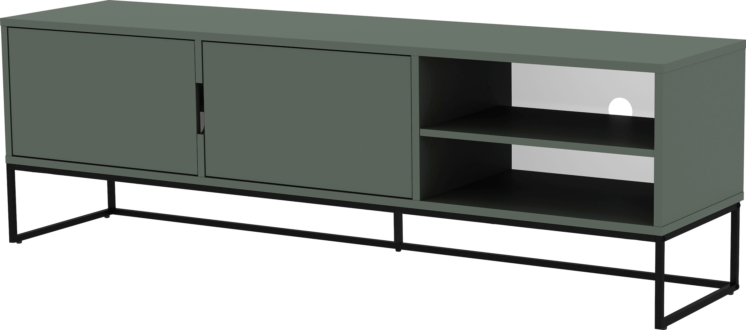 Tenzo Lowboard »LIPP«, mit 2 Türen und 2 offenen Fächern, Design von Tenzo Design studio