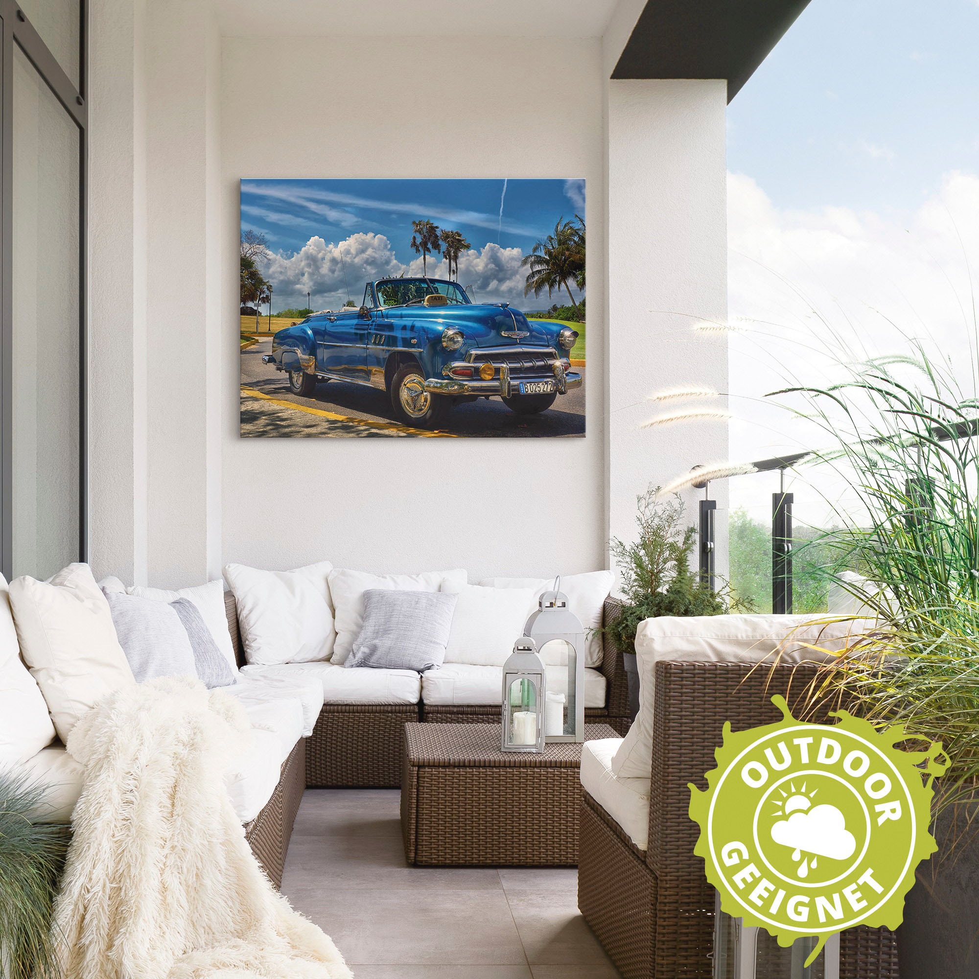 Artland Wandbild »Havanna Flair« Auto 1 Stk. tlg. als Alubild, Leinwandbild in verschied. Größen