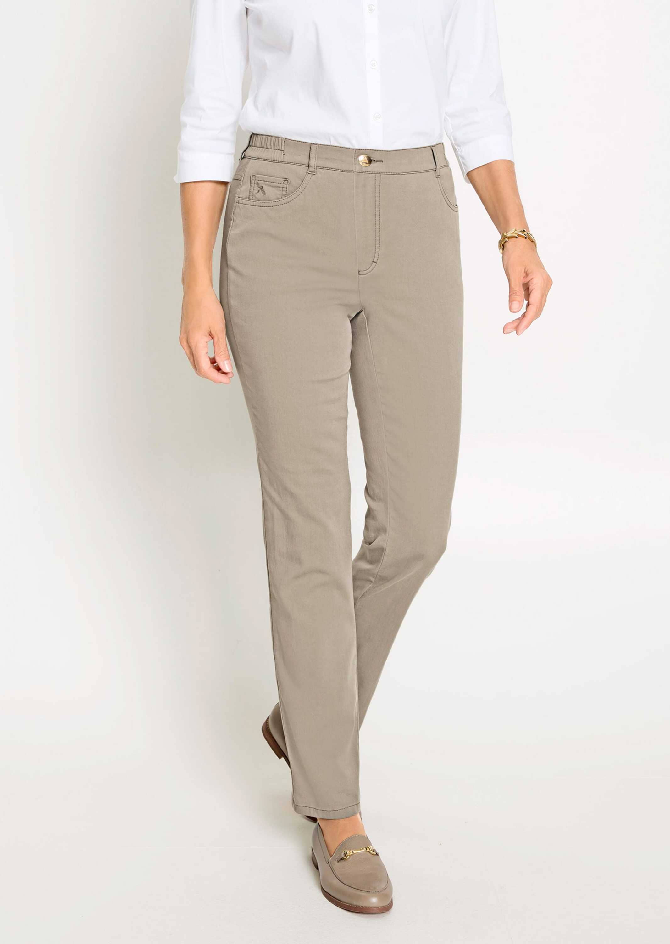 GOLDNER 2-in-1-Hose »Kurzgröße Hose Carla in stretchbequemer Qualität«