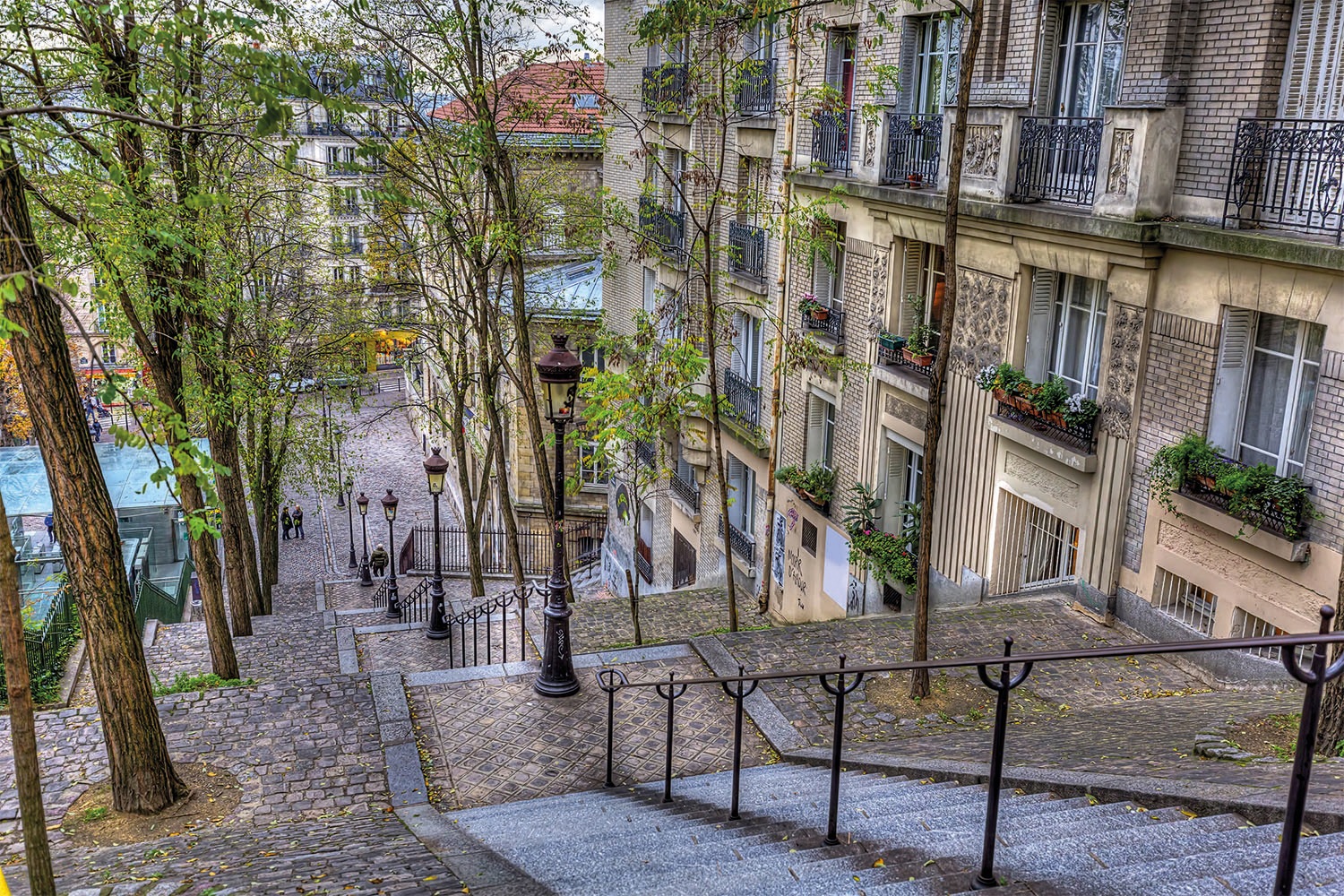 Papermoon Fototapete »Montmartre in Paris«