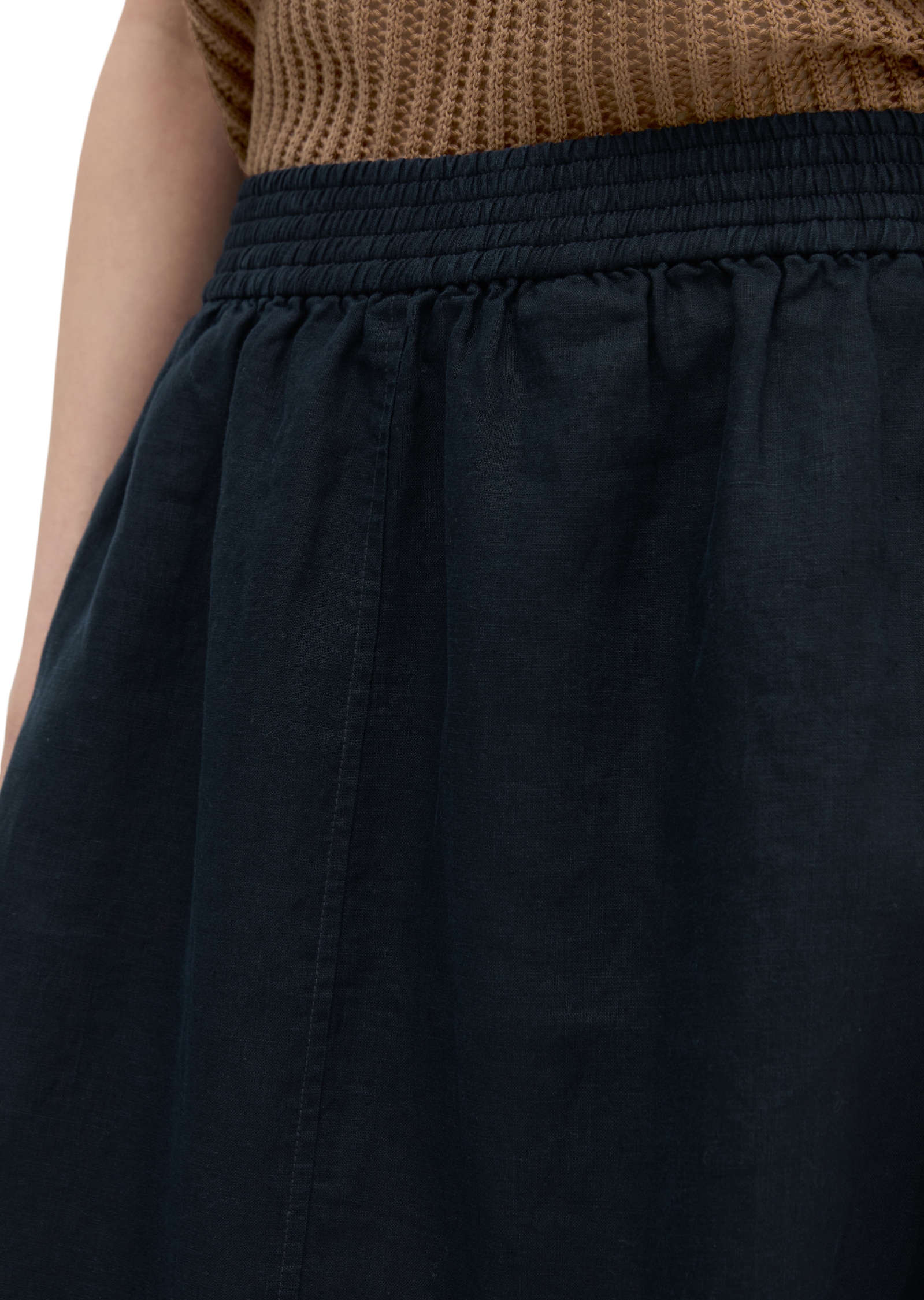 Marc O'Polo A-Linien-Rock flared mit elastischem Bund