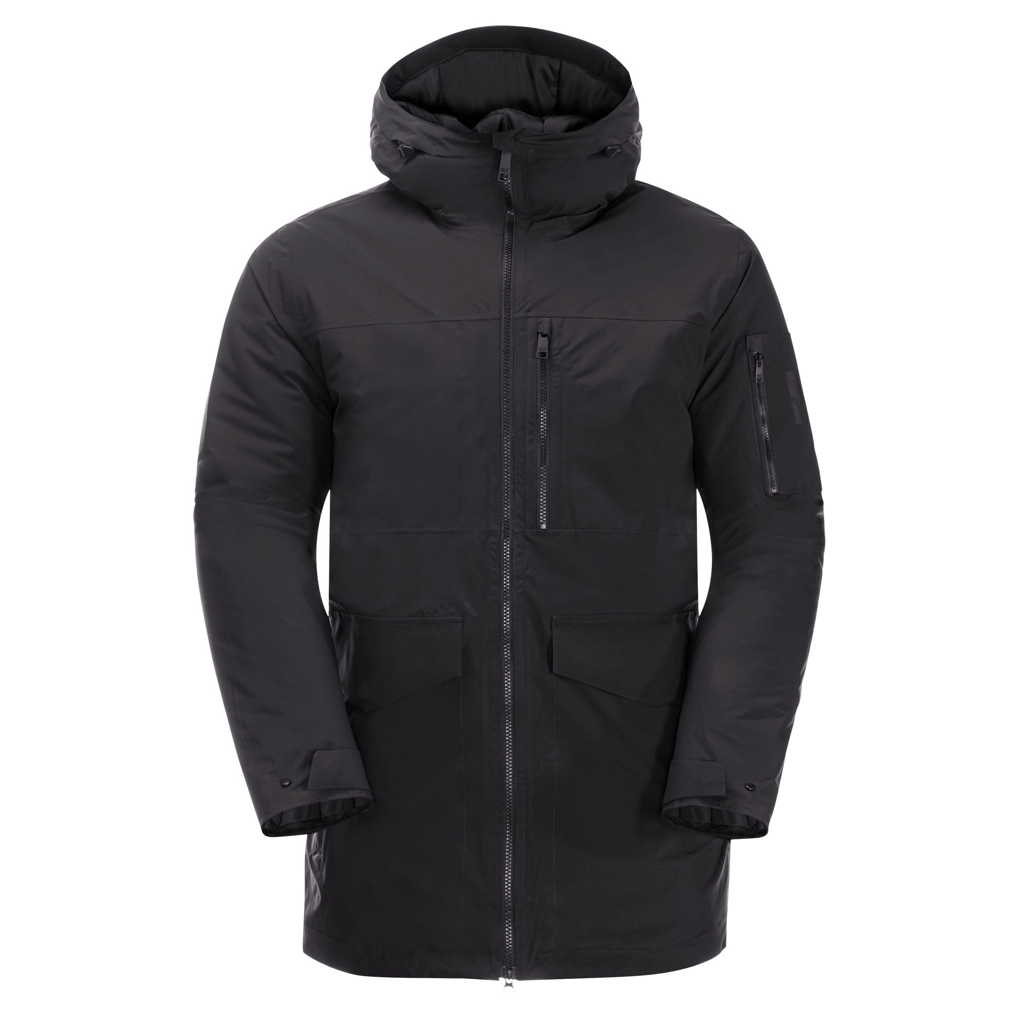 Jack Wolfskin Funktionsparka »KOENIGSBAU«, mit Kapuze, Winterjacke mit Kunstfaserfüllung
