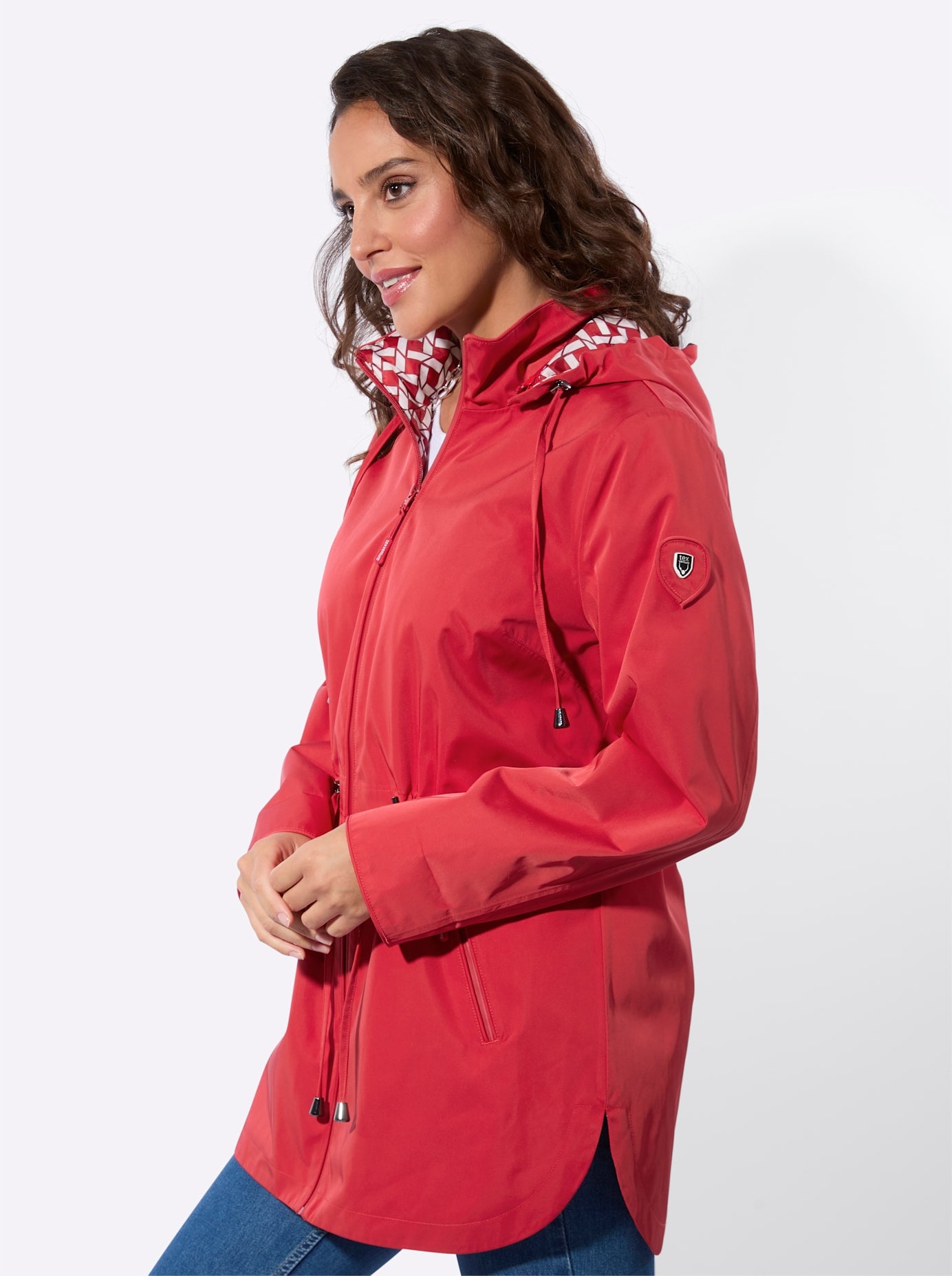 Casual Looks Funktionsjacke mit Kapuze