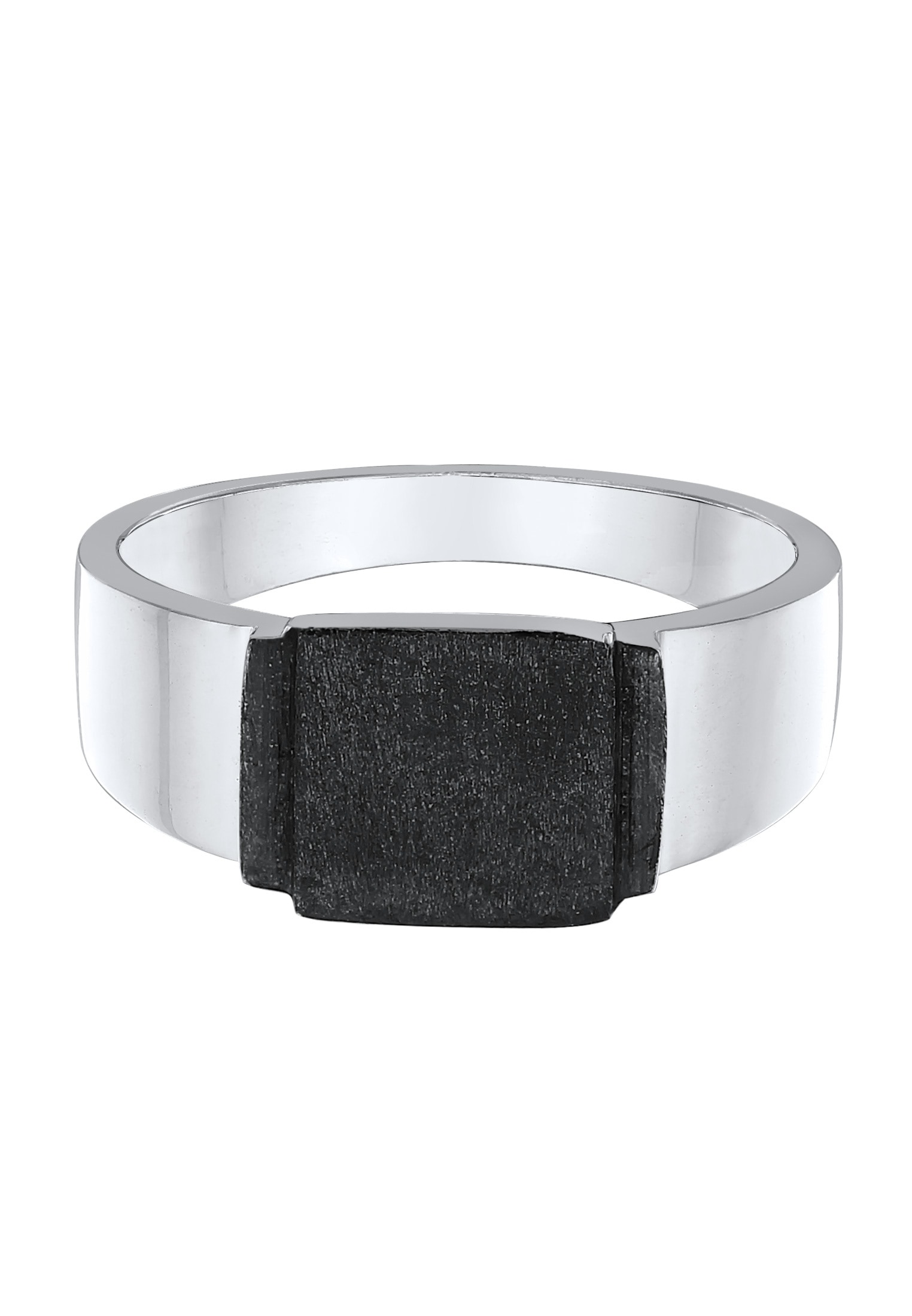 Kuzzoi Siegelring »Ring Herren Siegelring Modern 925 Silber«