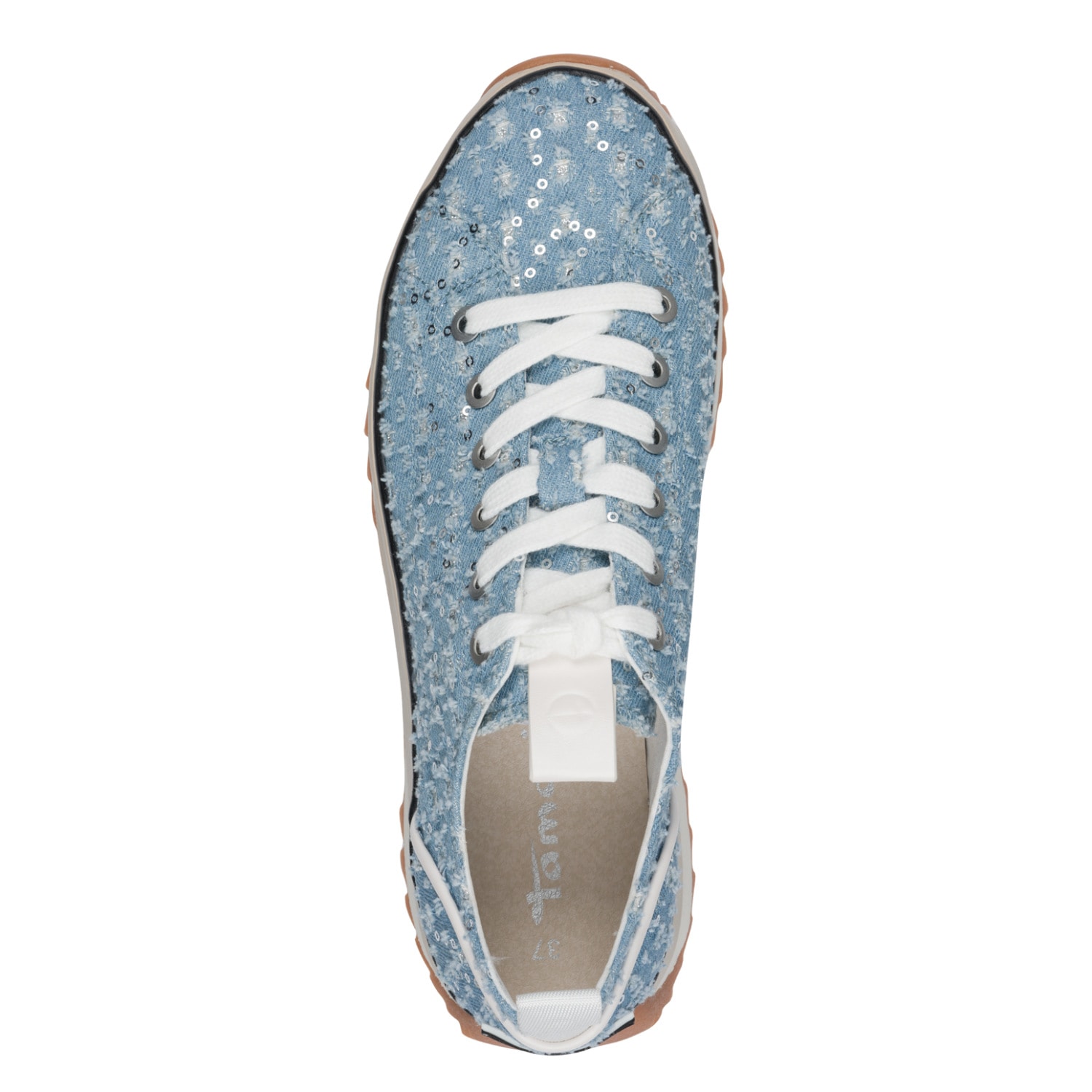 Tamaris Plateausneaker »Milena«  , Freizeitschuh, Halbschuh, Schnürschuh in veganer Verarbeitung