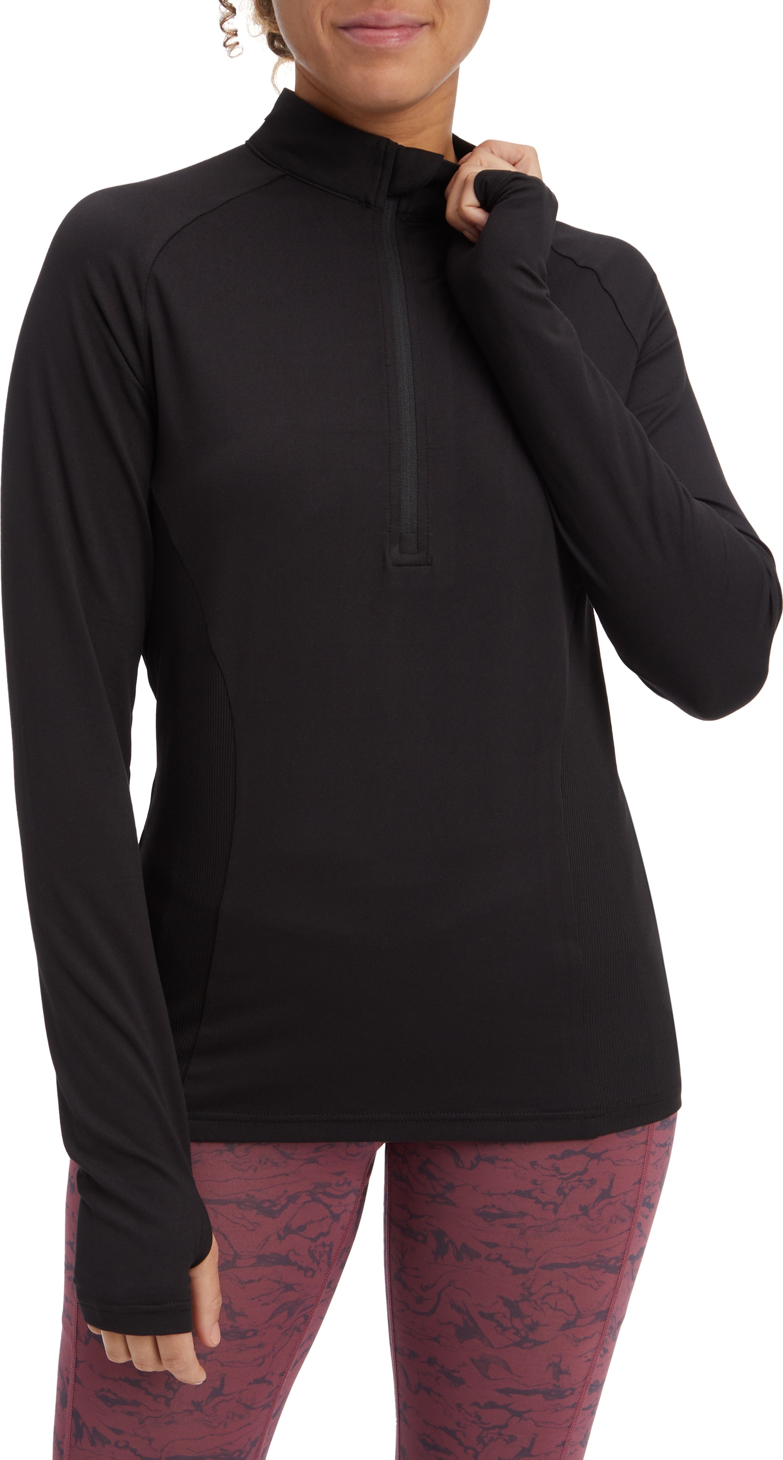 Energetics Sweatshirt »DA.-LANGARMSHIRT CUSCA IV W«, Half-Zip-Design, für Wandern, Walking und Running
