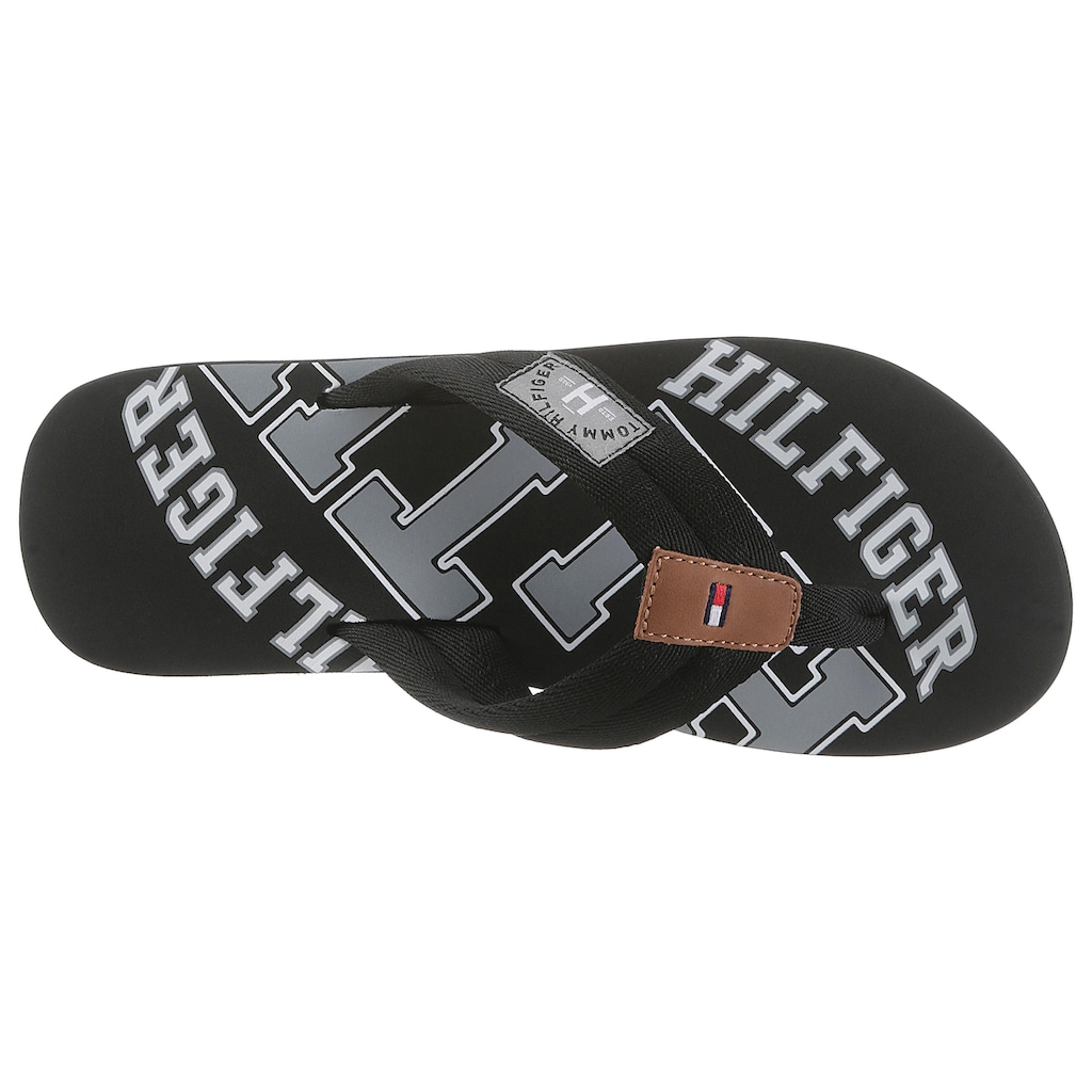 Tommy Hilfiger Zehentrenner »ESSENTIAL TH BEACH SANDAL«