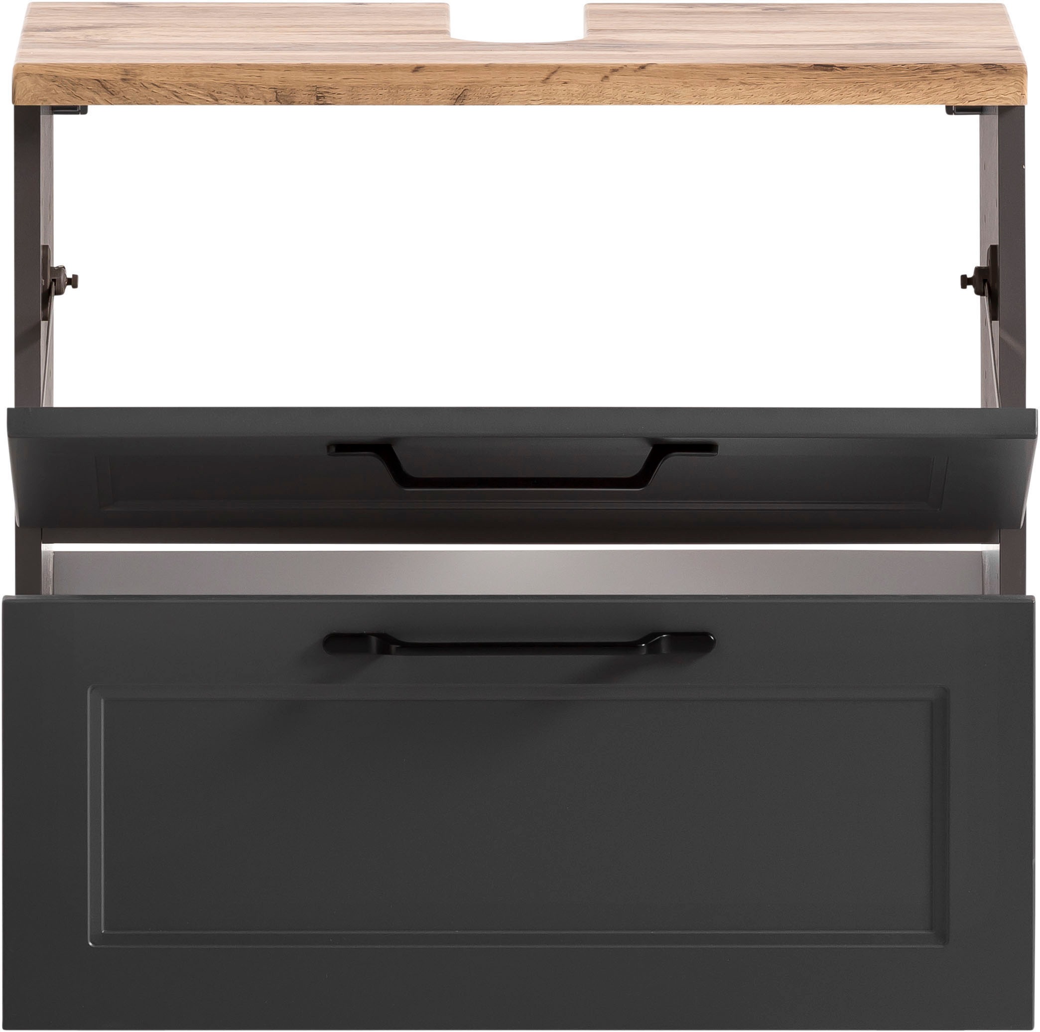 welltime Badmöbel-Set »Lana«, (Komplett-Set, 2 St.), Badezimmer-Set, 2-teilig, 60 cm breit