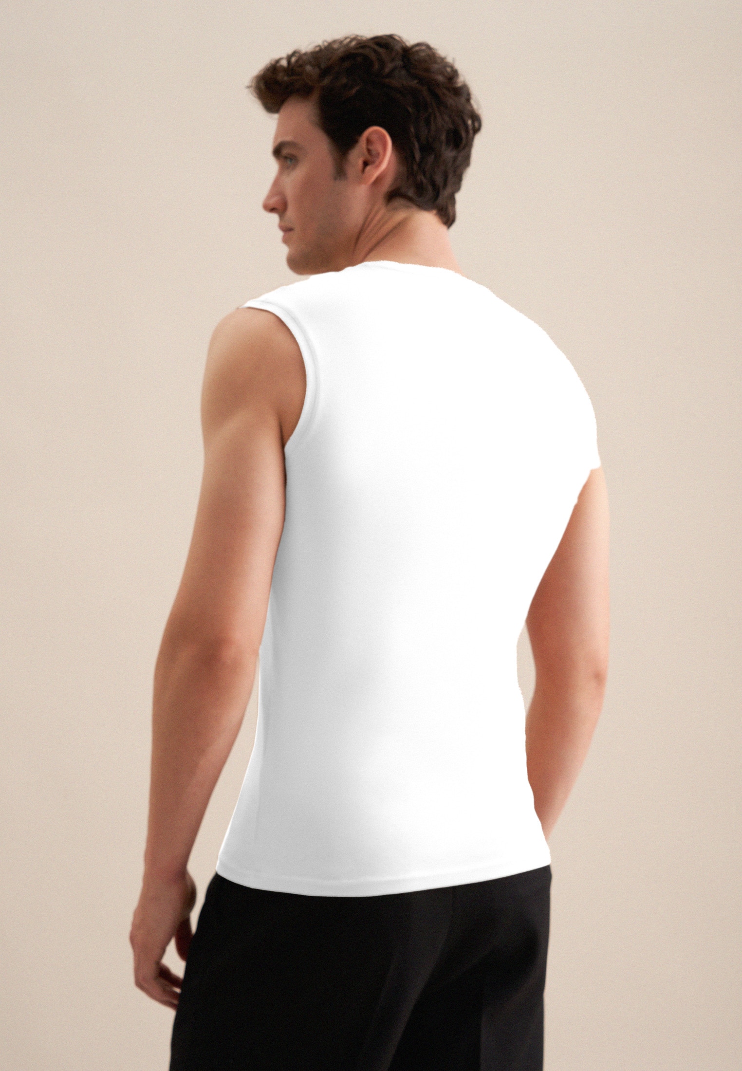 seidensticker Pullunder »Schwarze Rose« Ohne Arm V-Neck Uni