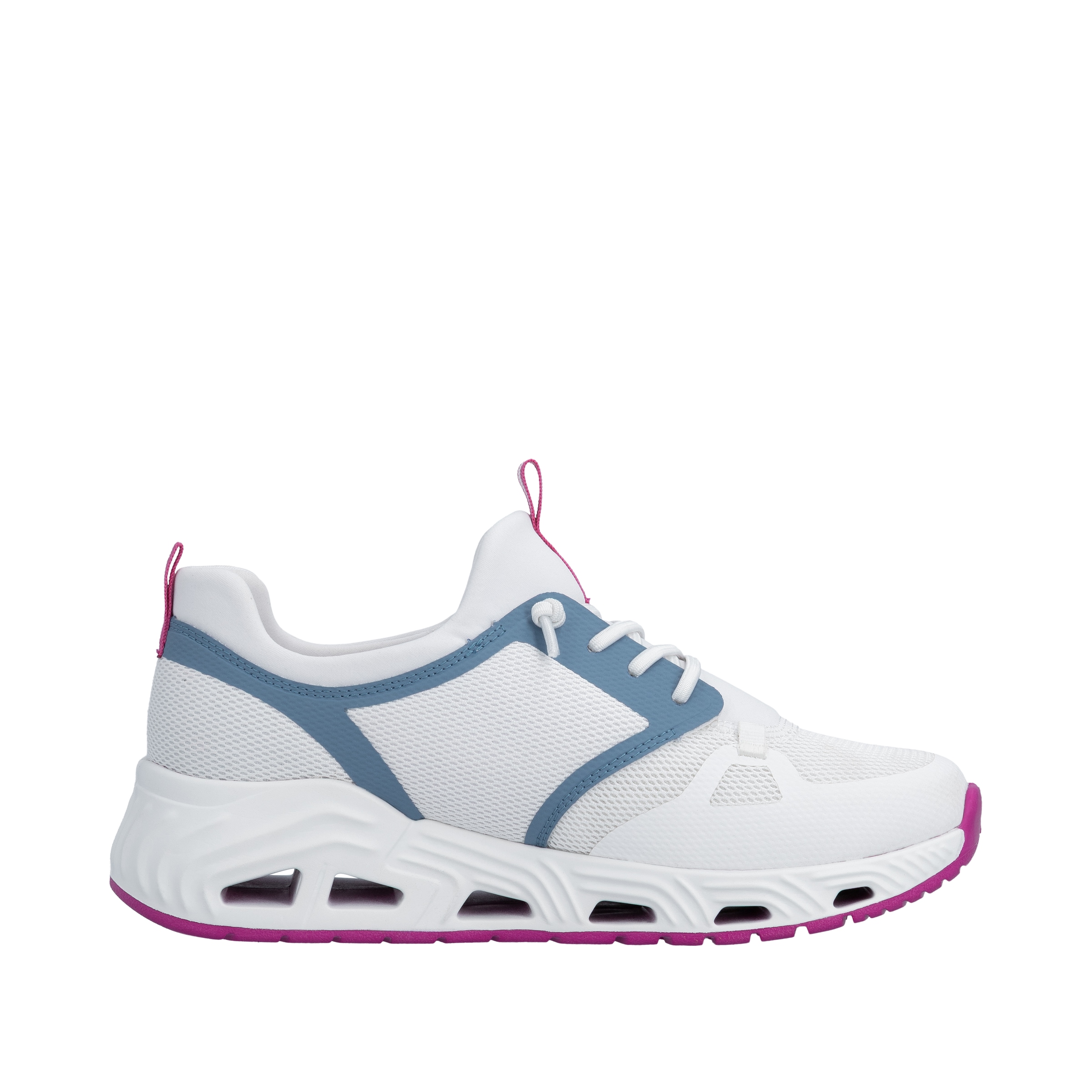 Rieker Slip-On Sneaker  Schlupfschuh, Freizeitschuh, Schnürschuh mit Gummizug