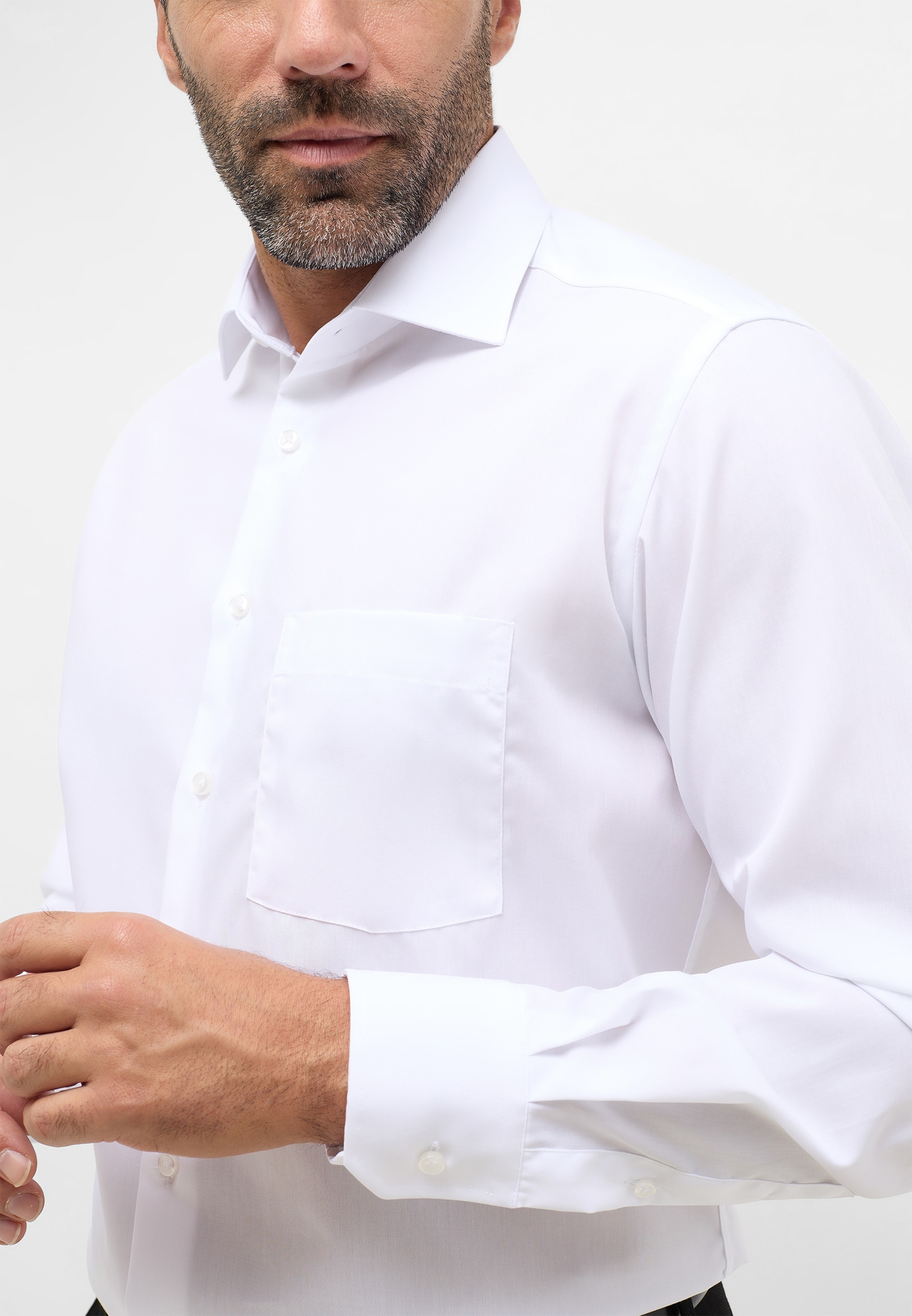Eterna Langarmhemd »MODERN FIT«, NON IRON (bügelfrei)