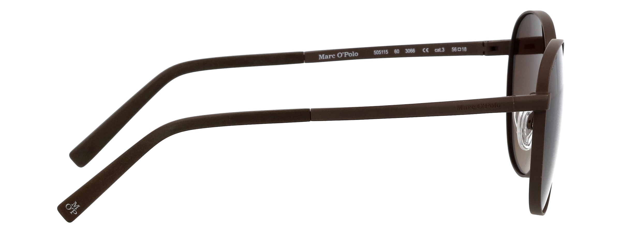 Marc O'Polo Sonnenbrille »505115«, Form rund, Logoschriftzug auf Bügel und Glas, Polyamid UV 400