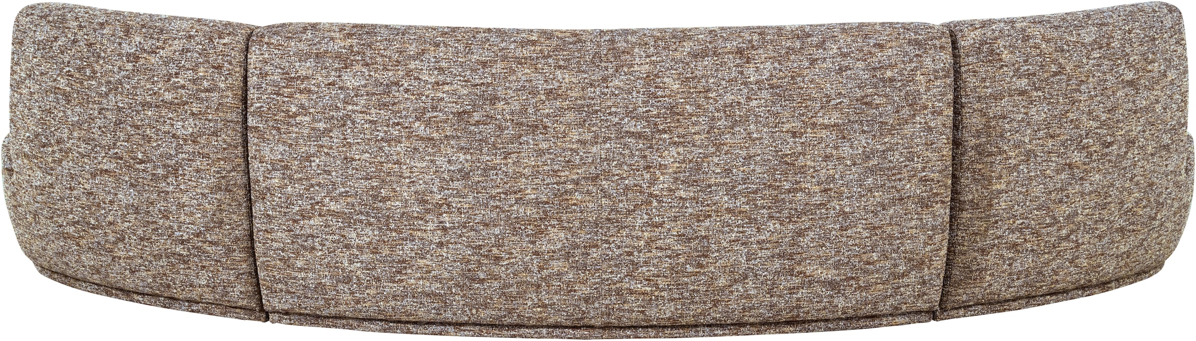 WOOOD Big-Sofa »Batavier 6-Sitzer Melange-Webstoff halbrunde Form B320 x T176 x H74 cm« 6-Sitzer,Tragkraft 480 kg gesamt, Ausgezeichnete Verschleißfestigkeit