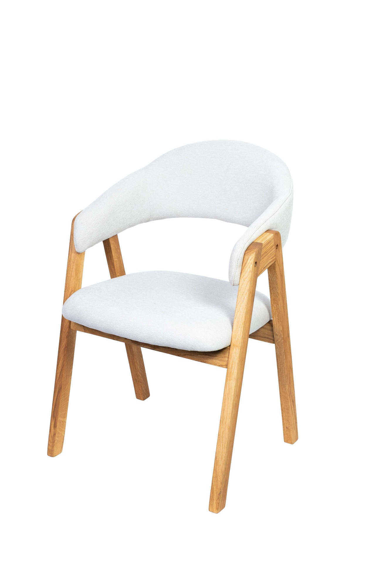 OTTO home Armlehnstuhl »Arco Polsterstuhl, Esszimmerstuhl, Küchenstuhl, 4-Fußstuhl« () 2 Stk.Bequem und stilvoll. Gepolstert. Massivholzbeine