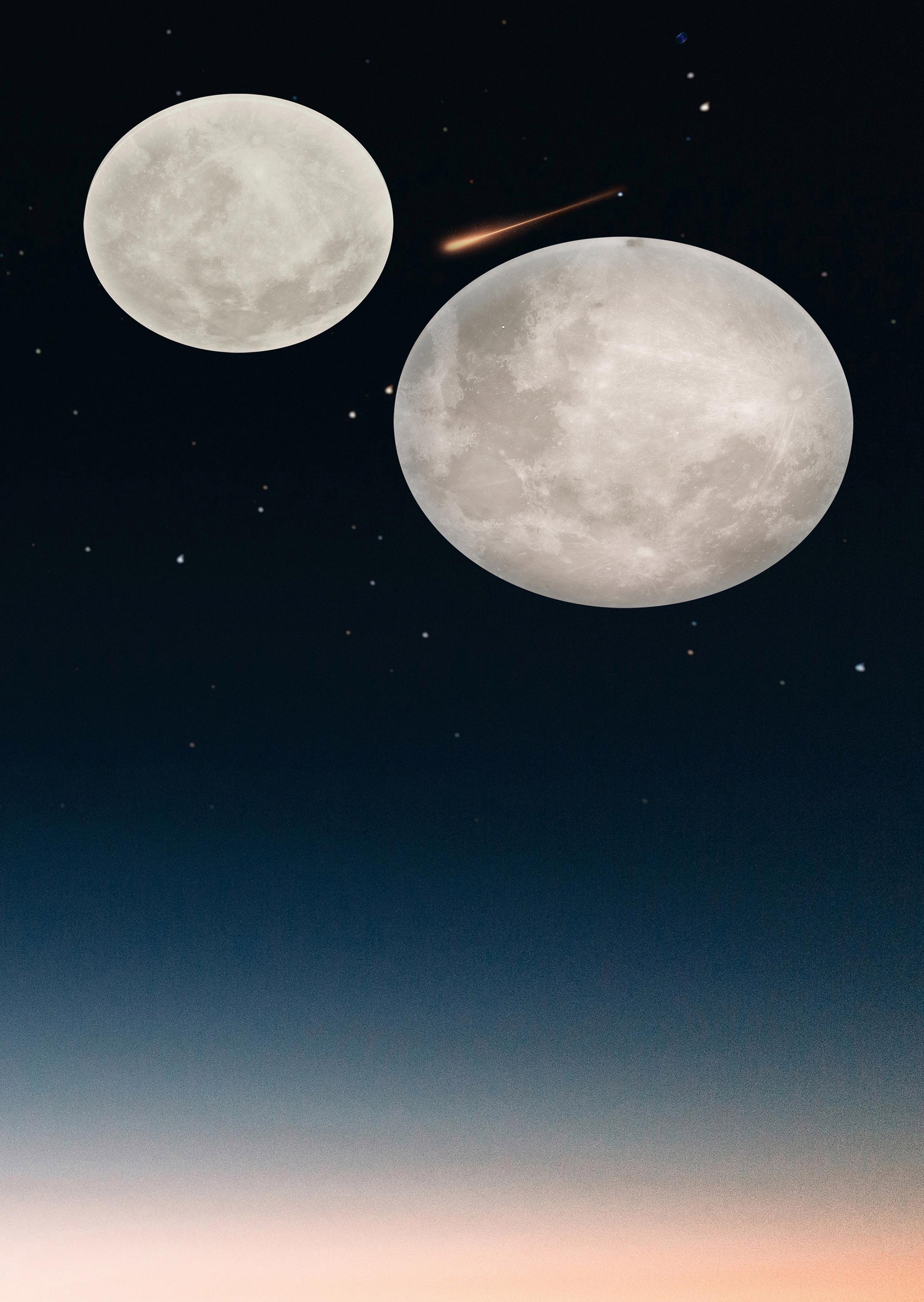 TRIO Leuchten LED Deckenleuchte »Lunar«, mit Fernbedienung, integrierter Dimmer, Nachtlicht