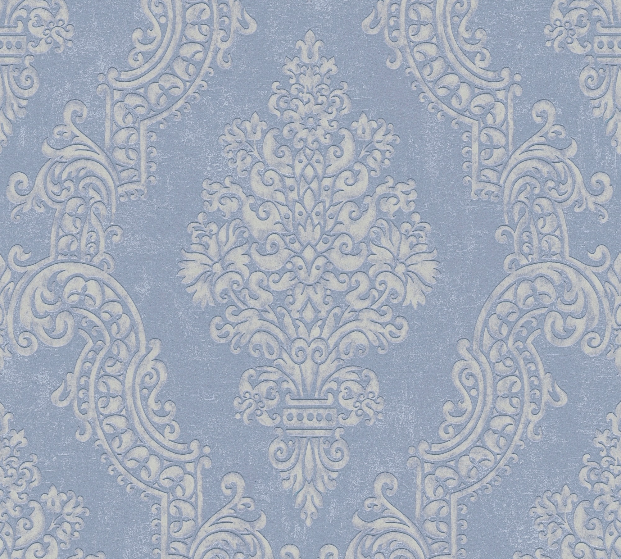A.S. Création Vliestapete »Pure Elegance Ornament-Tapete Mustertapete Barock Raute« schimmernd strukturiert Vliestapete klassisch für Schlafzimmer Küche Wohnzimmer Ornament Flur